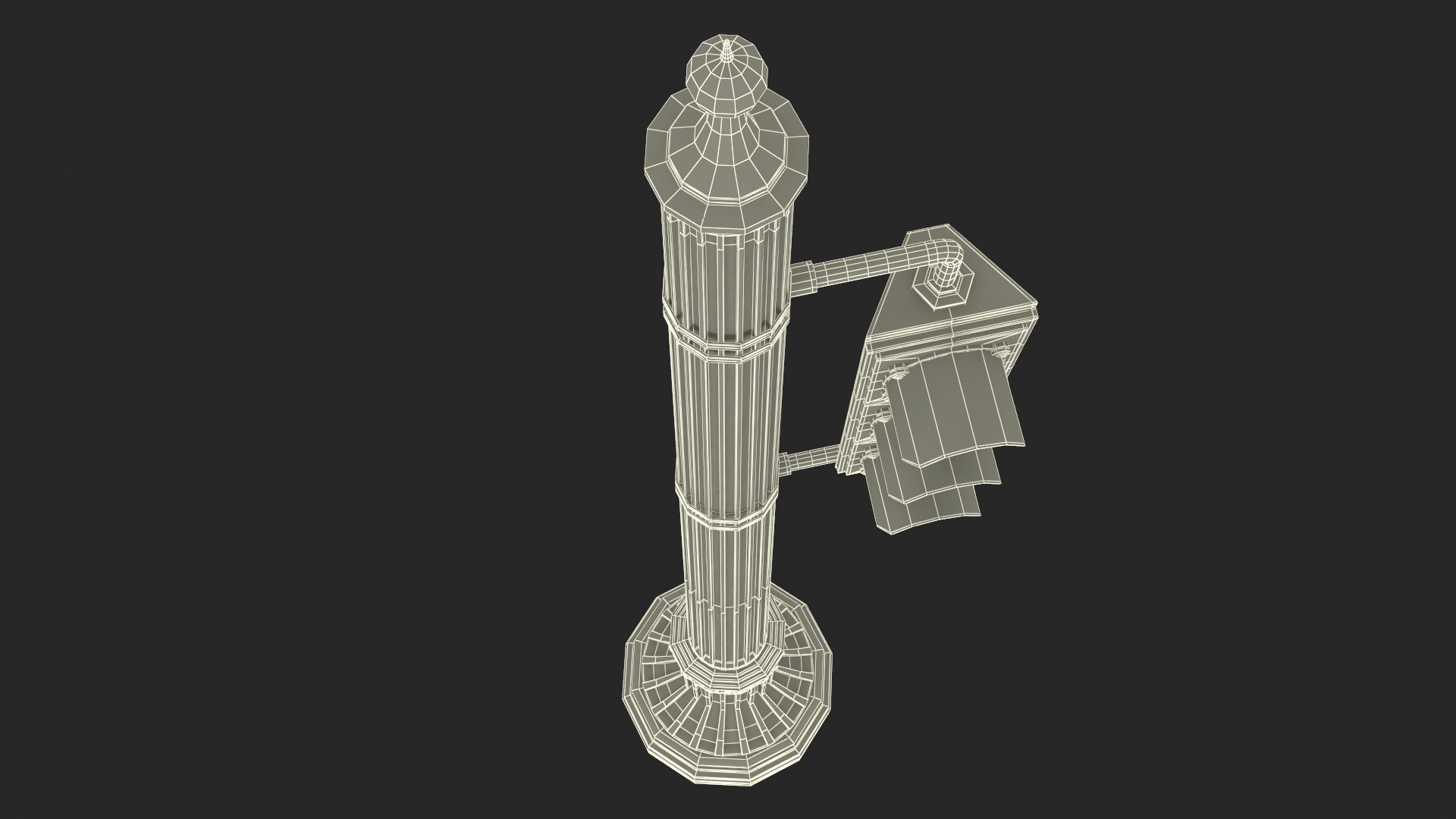Traffic Signal Pole 3D model