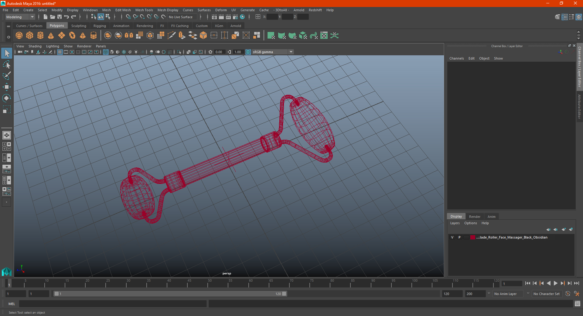 Jade Spike Roller Turquoise 3D
