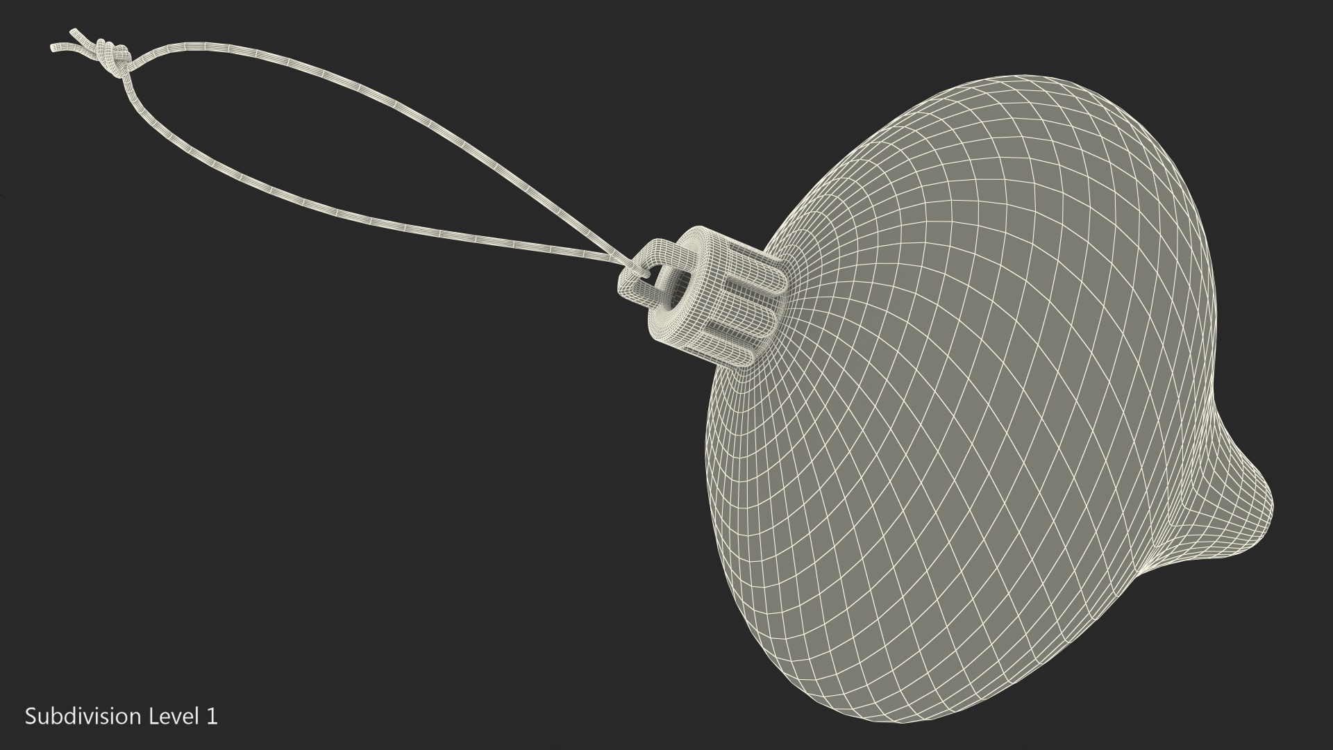 3D Christmas Holiday Ball Decoration model