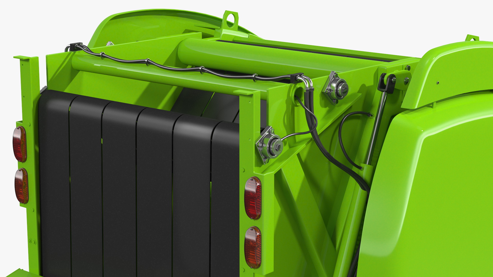 3D model Bale Wrapper Machine