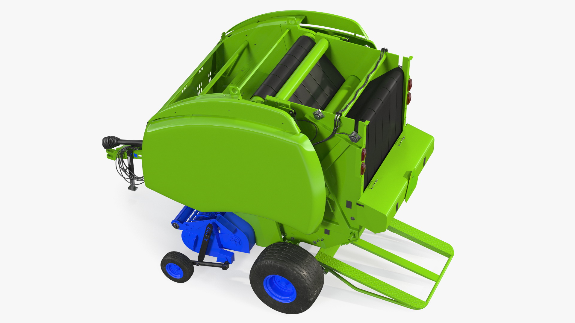 3D model Bale Wrapper Machine
