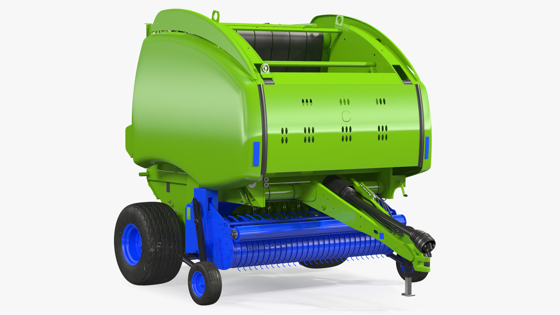 3D model Bale Wrapper Machine