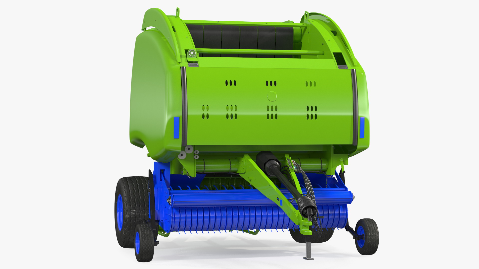 3D model Bale Wrapper Machine