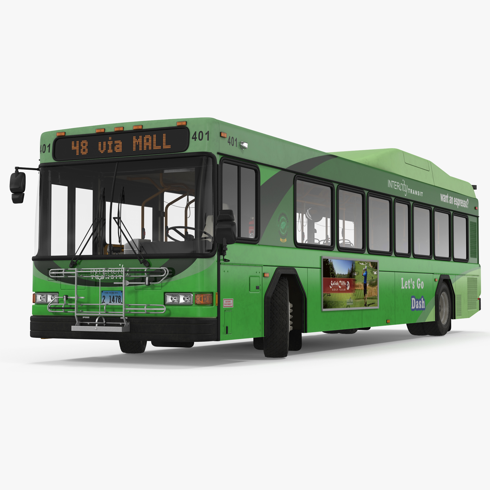 Gillig Hybrid Bus, view 7