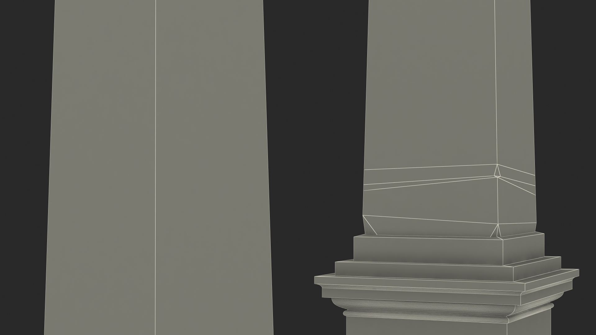 3D model Ancient Egyptian Obelisks