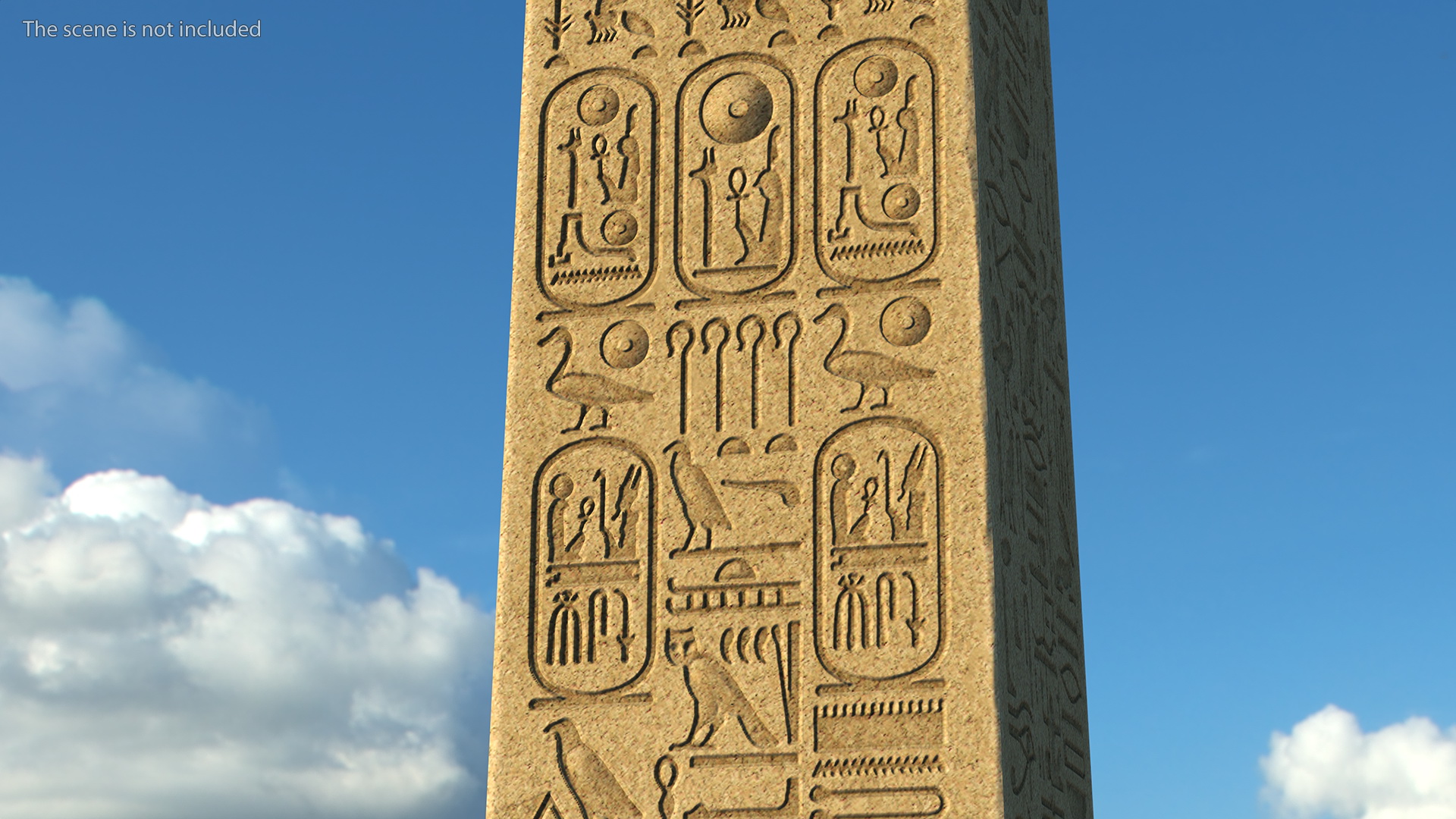 3D model Ancient Egyptian Obelisks