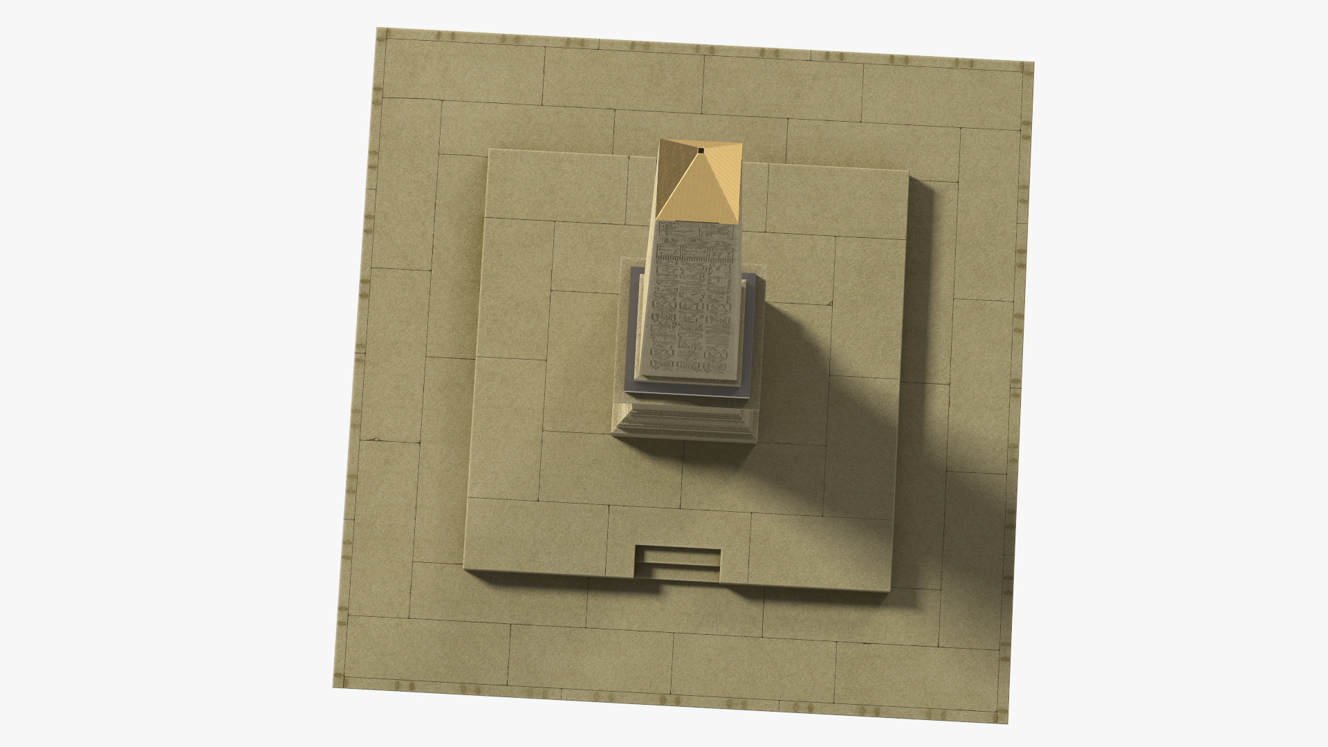 3D model Ancient Egyptian Obelisks