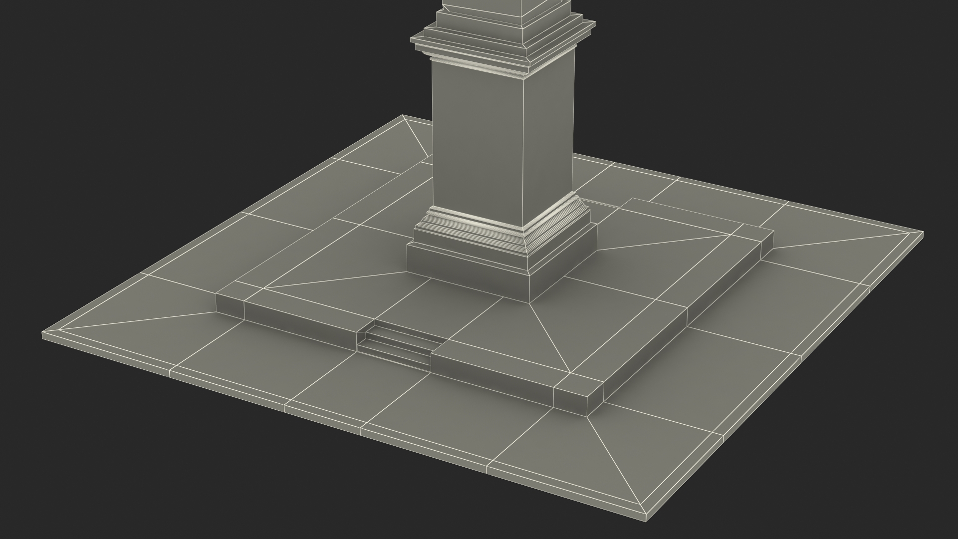 3D model Ancient Egyptian Obelisks