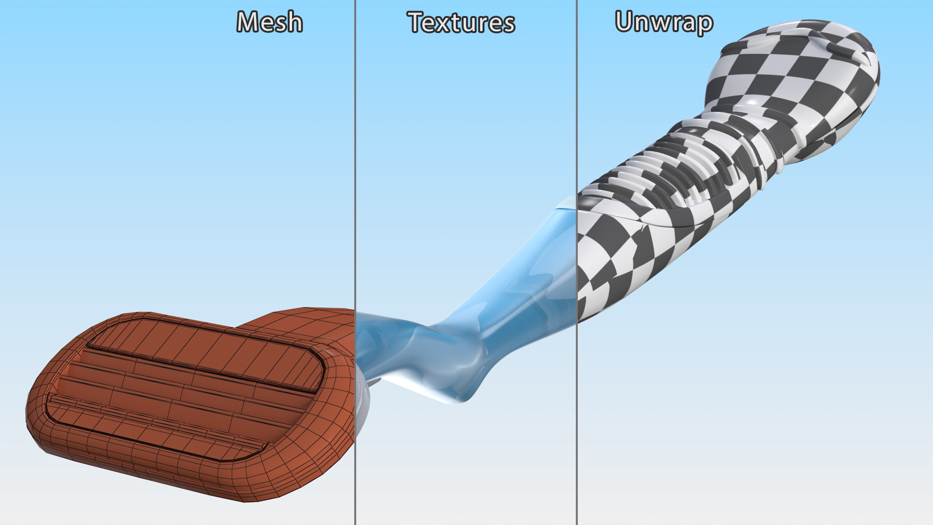 Gillette Venus Original Razor 3D model
