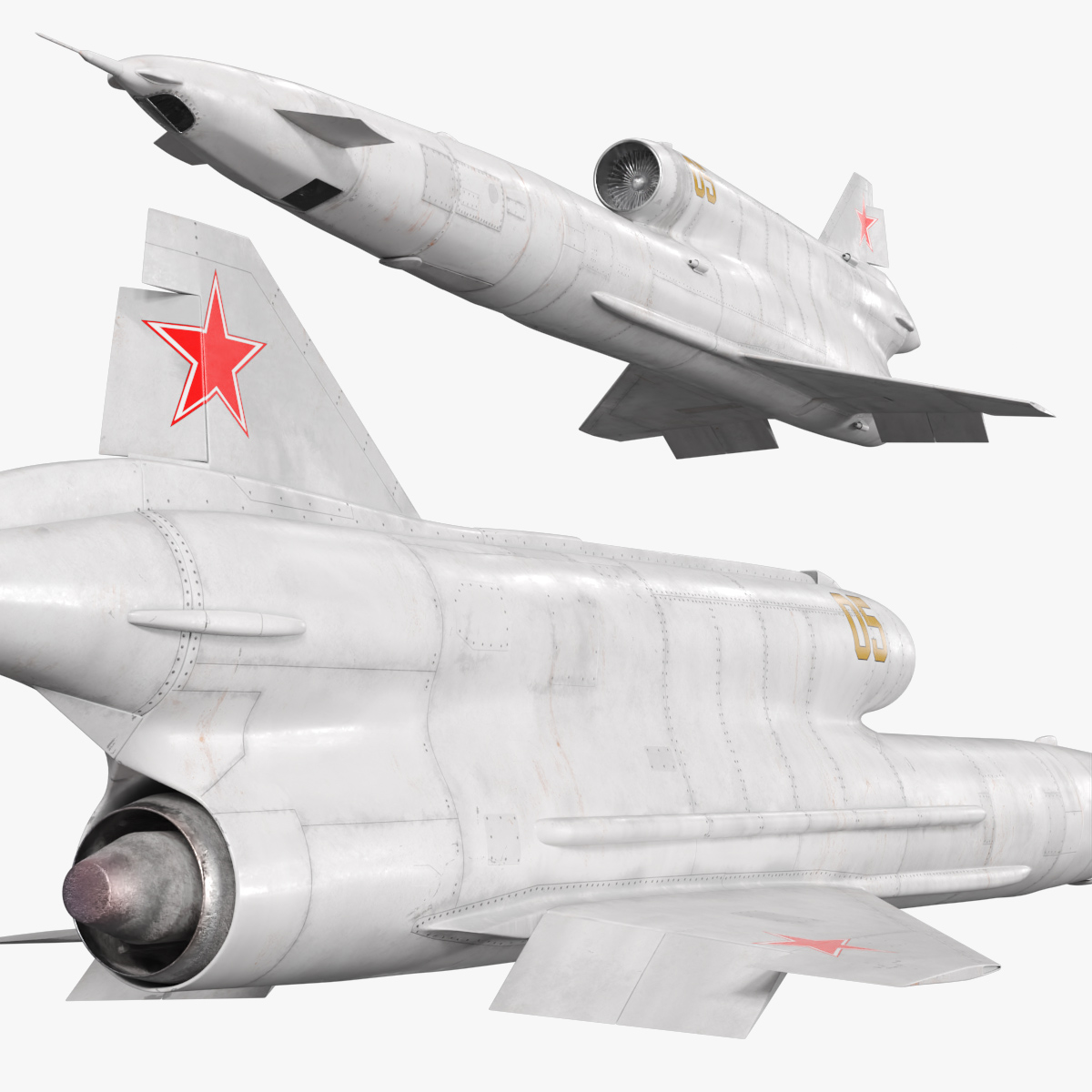 Ukrainian Tupolev Tu-141 Strizh UAV - Rigged
