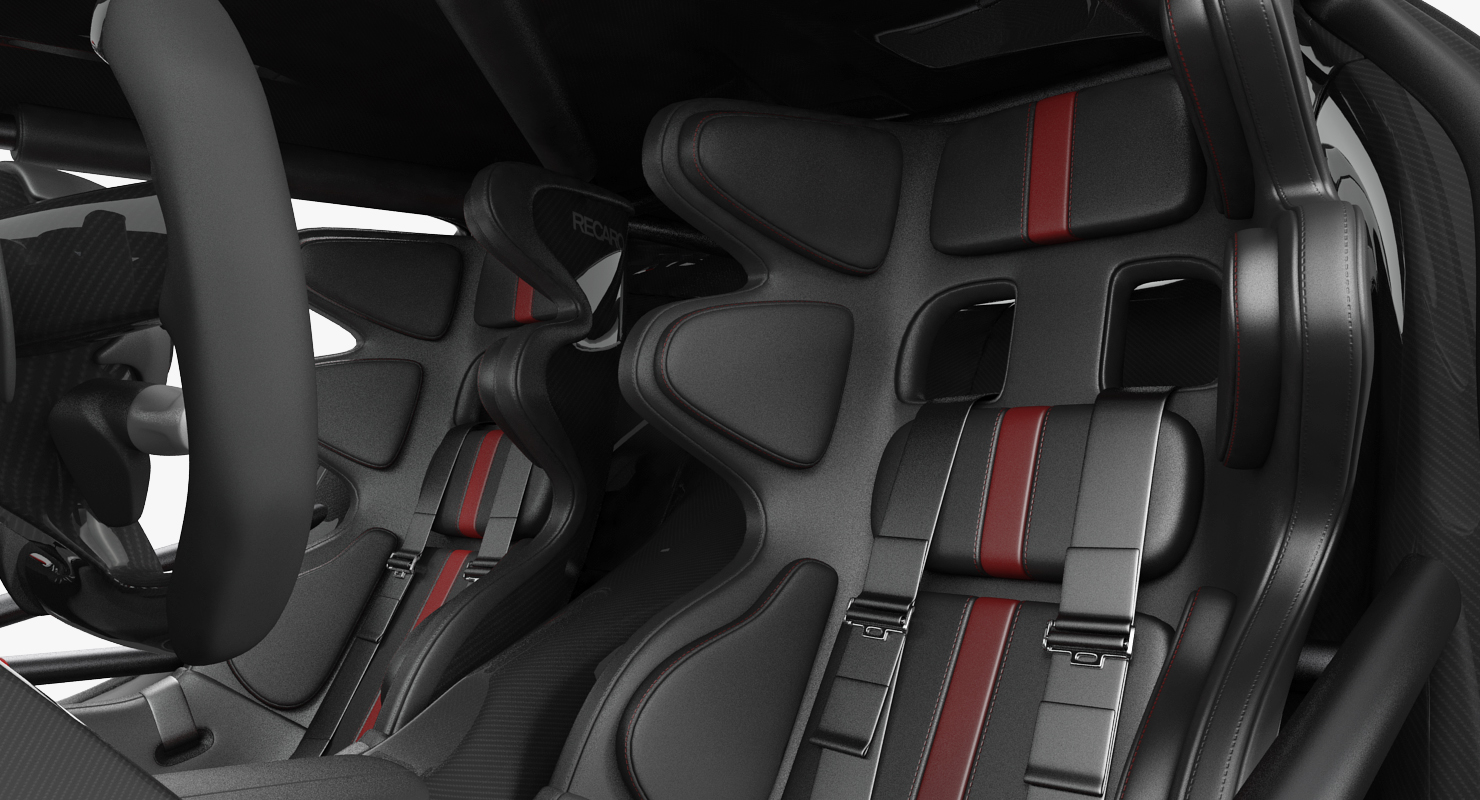 Aston Martin Vulcan 2016 3D model