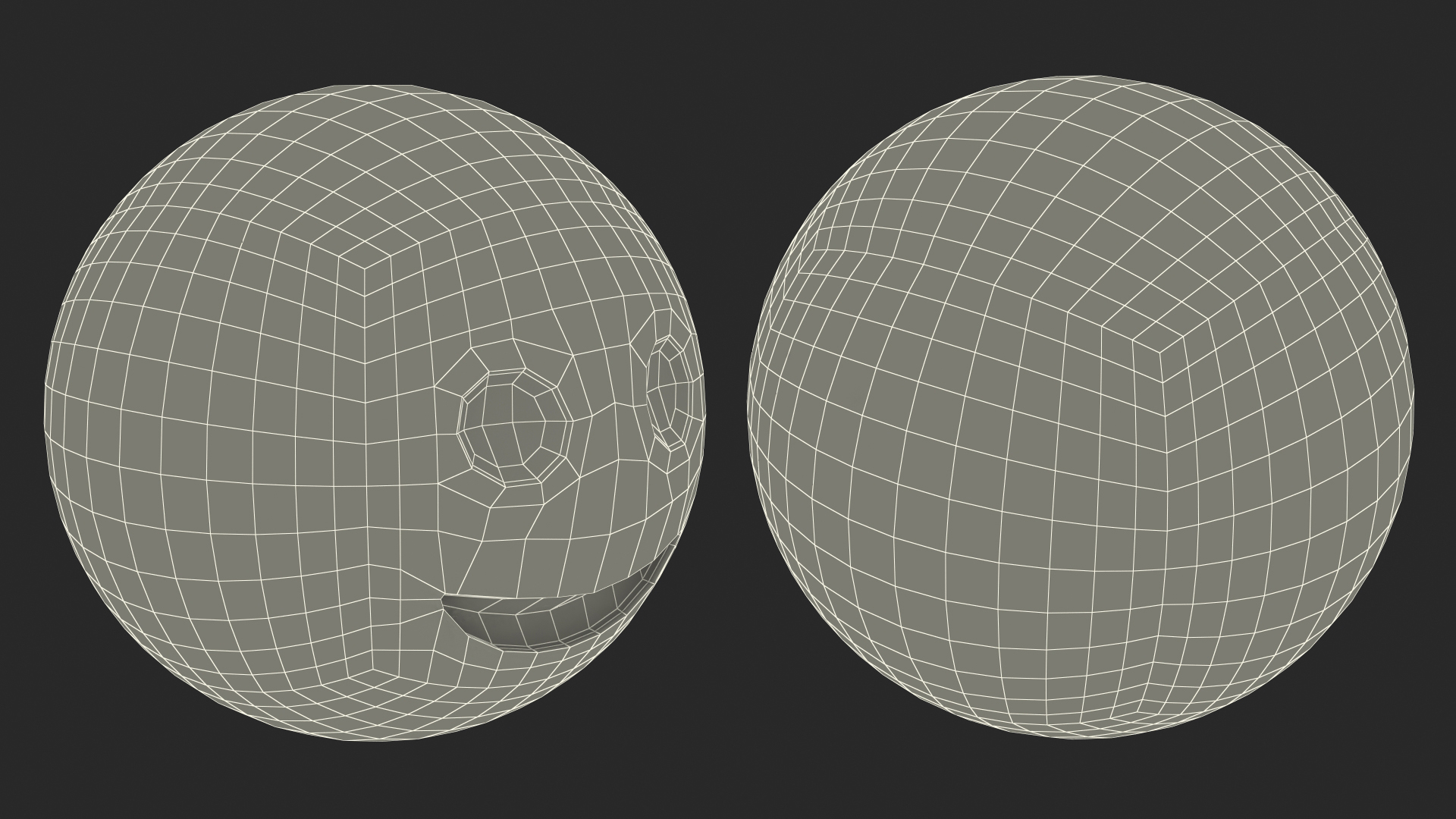 New Moon Face Emoji 3D model