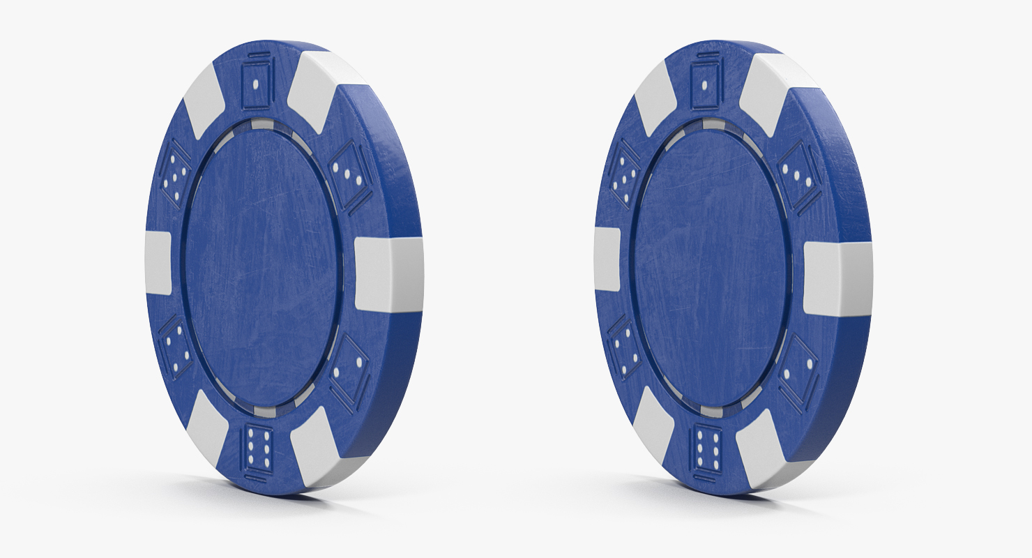 3D model Poker Chips Set