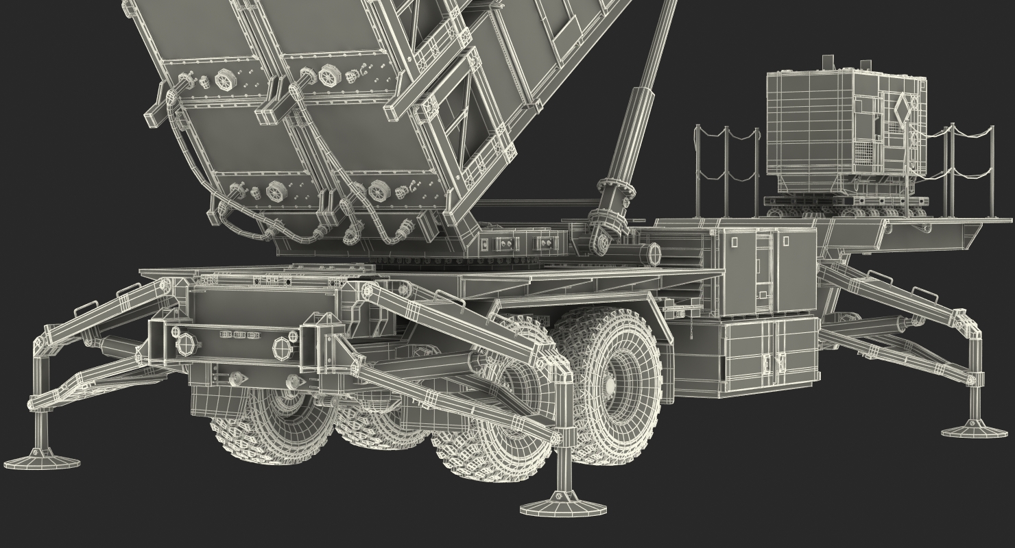 MIM 104 Patriot Sand Rigged 3D