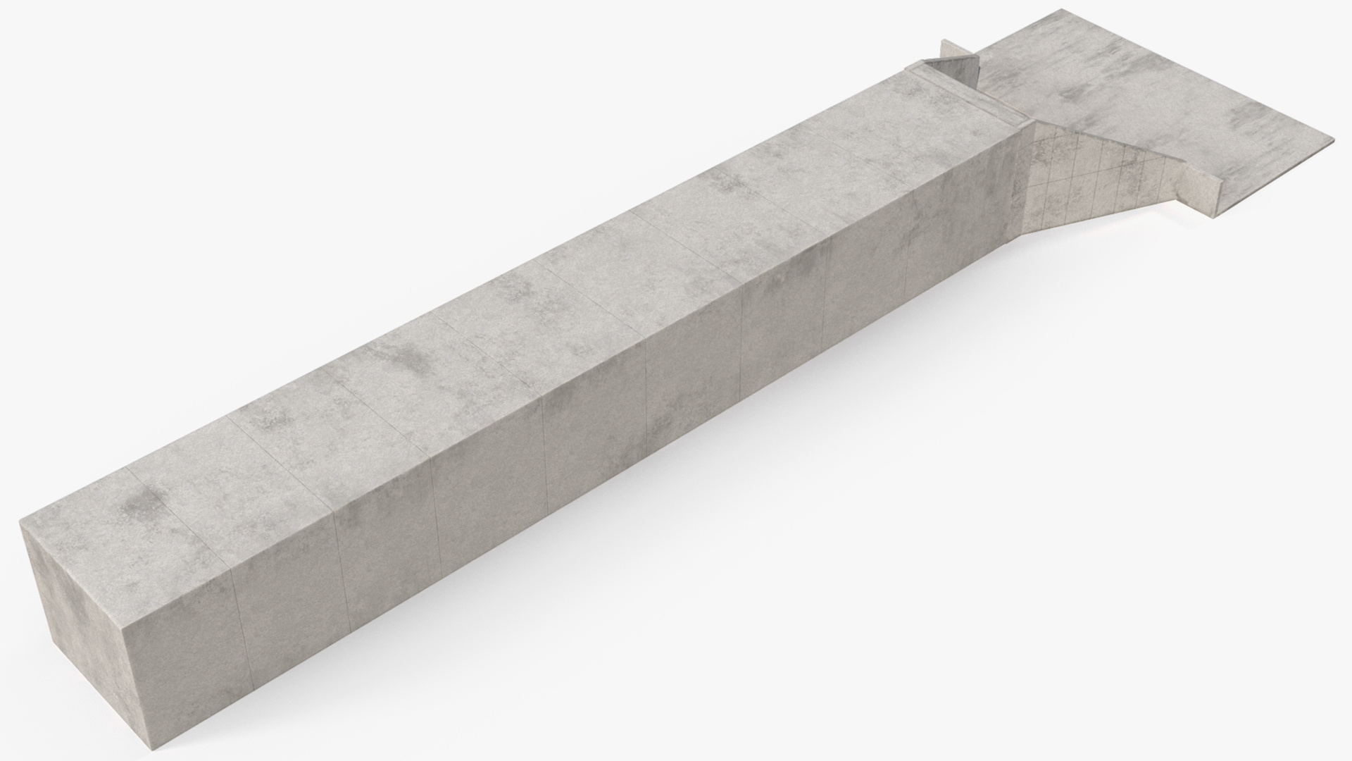 3D Nuclear Bunker Entrance model