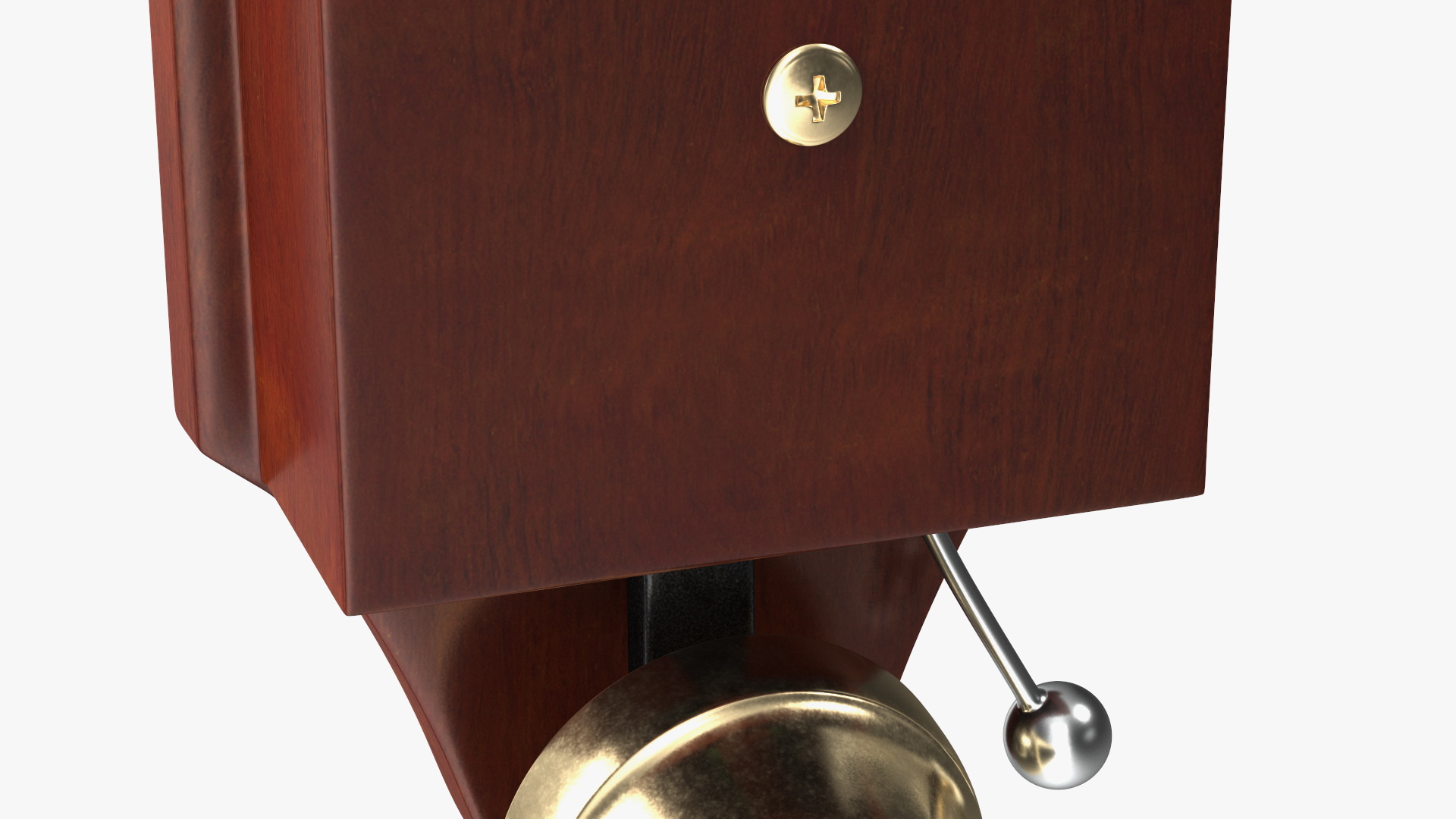 3D model Wall Mounted Retro Striker Doorbell