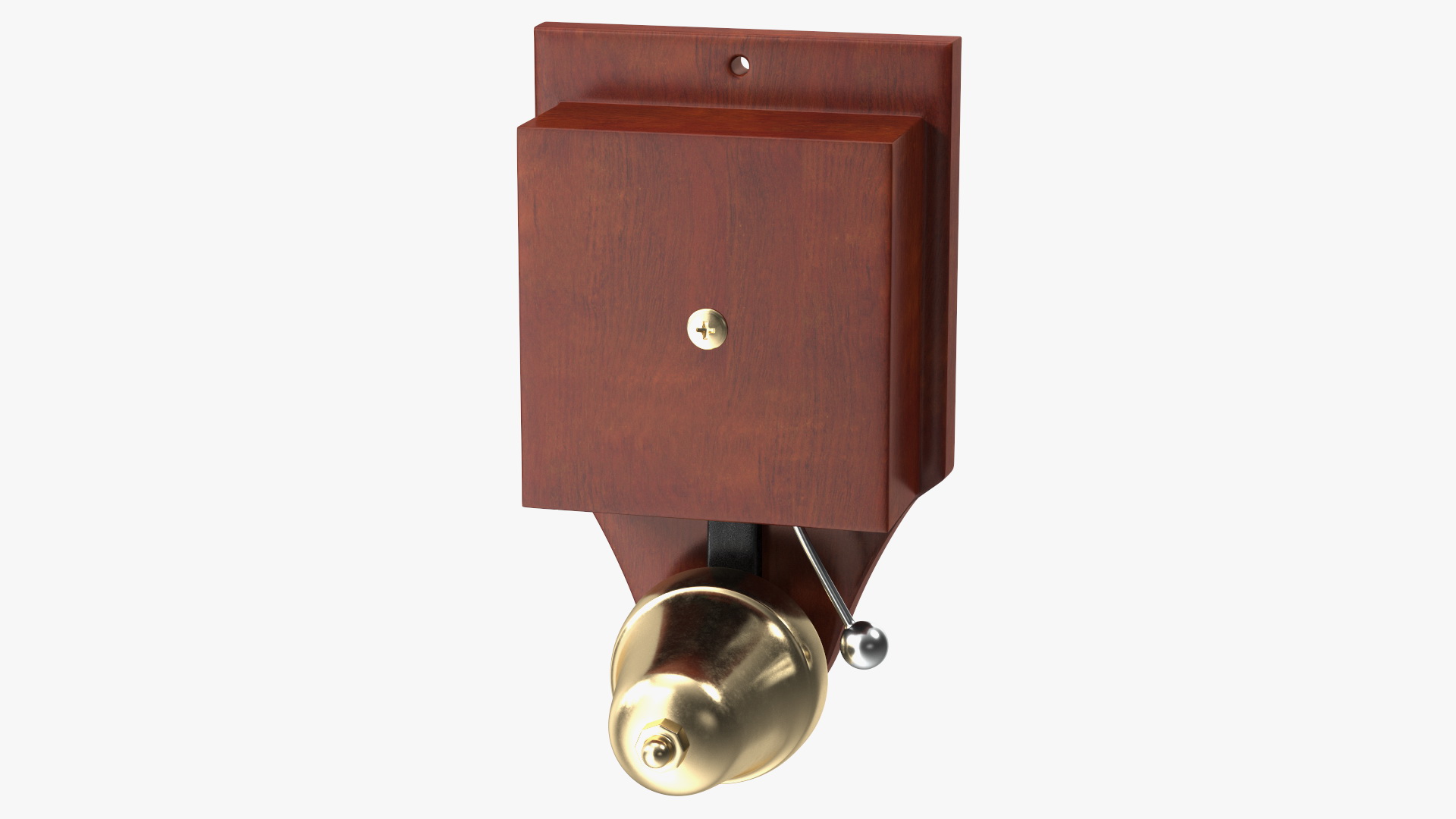3D model Wall Mounted Retro Striker Doorbell