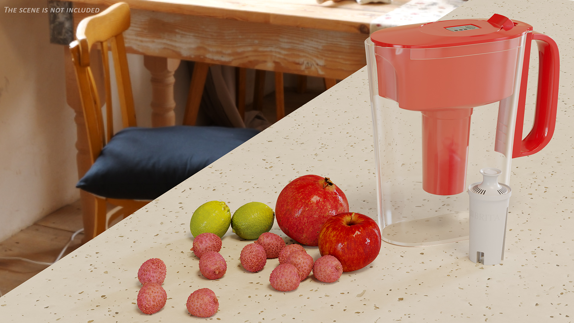 Brita Standard Water Filter for Pitcher 3D model