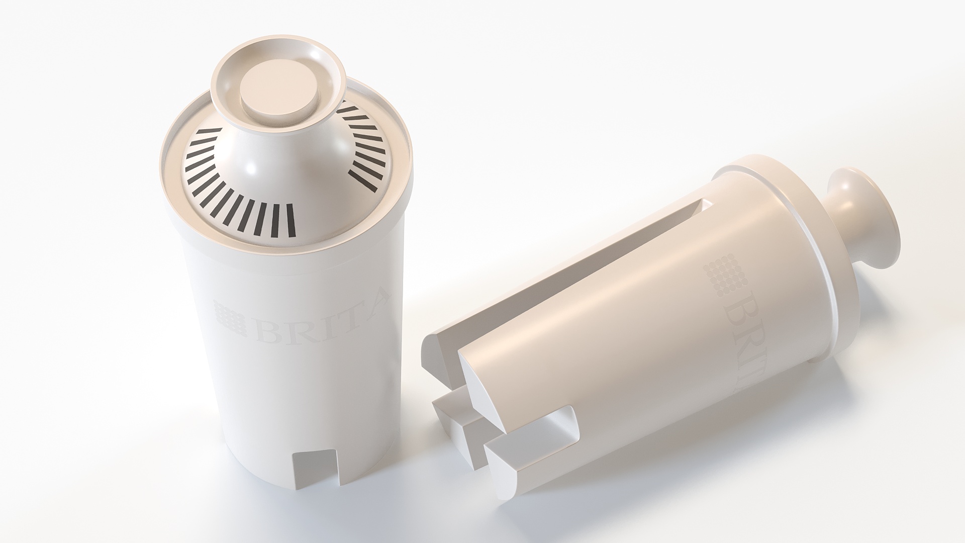 Brita Standard Water Filter for Pitcher 3D model