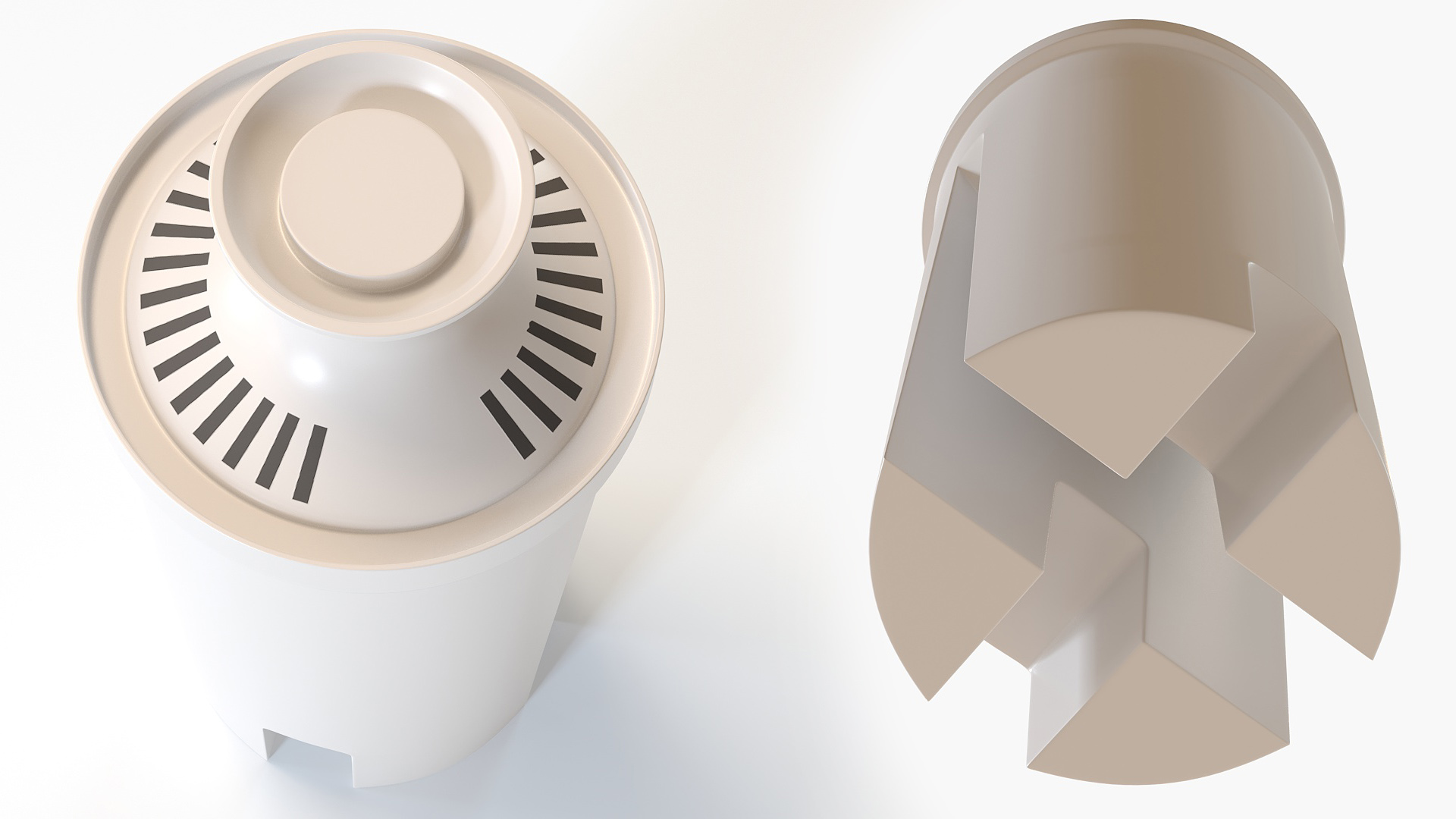 Brita Standard Water Filter for Pitcher 3D model