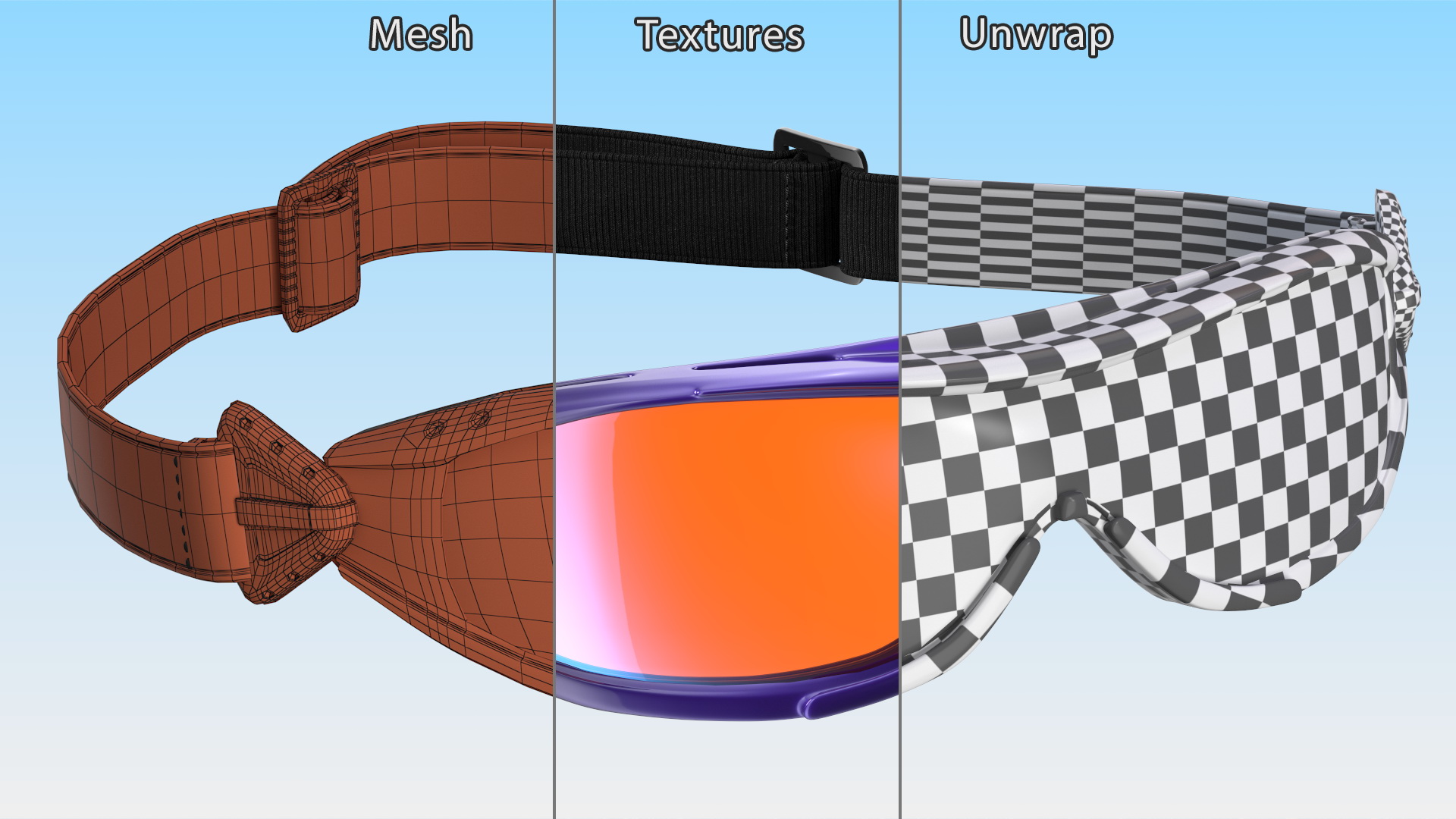 Outdoor Sports Glasses 3D