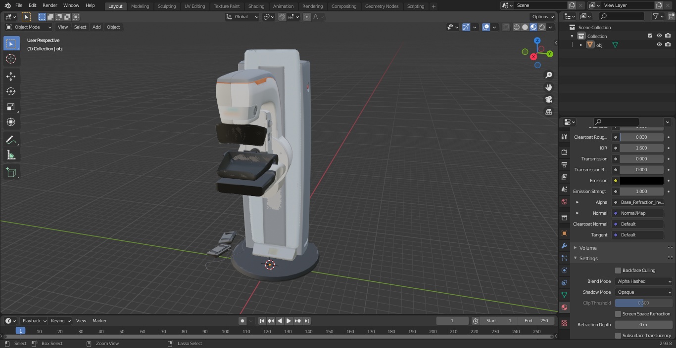 3D Mammograph Siemens Mammomat Revelation model