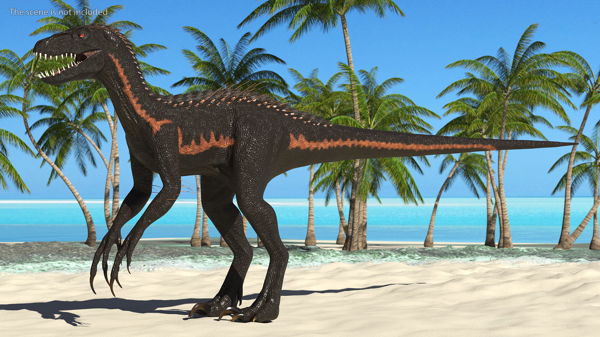 3D Indoraptor Rigged for Cinema 4D