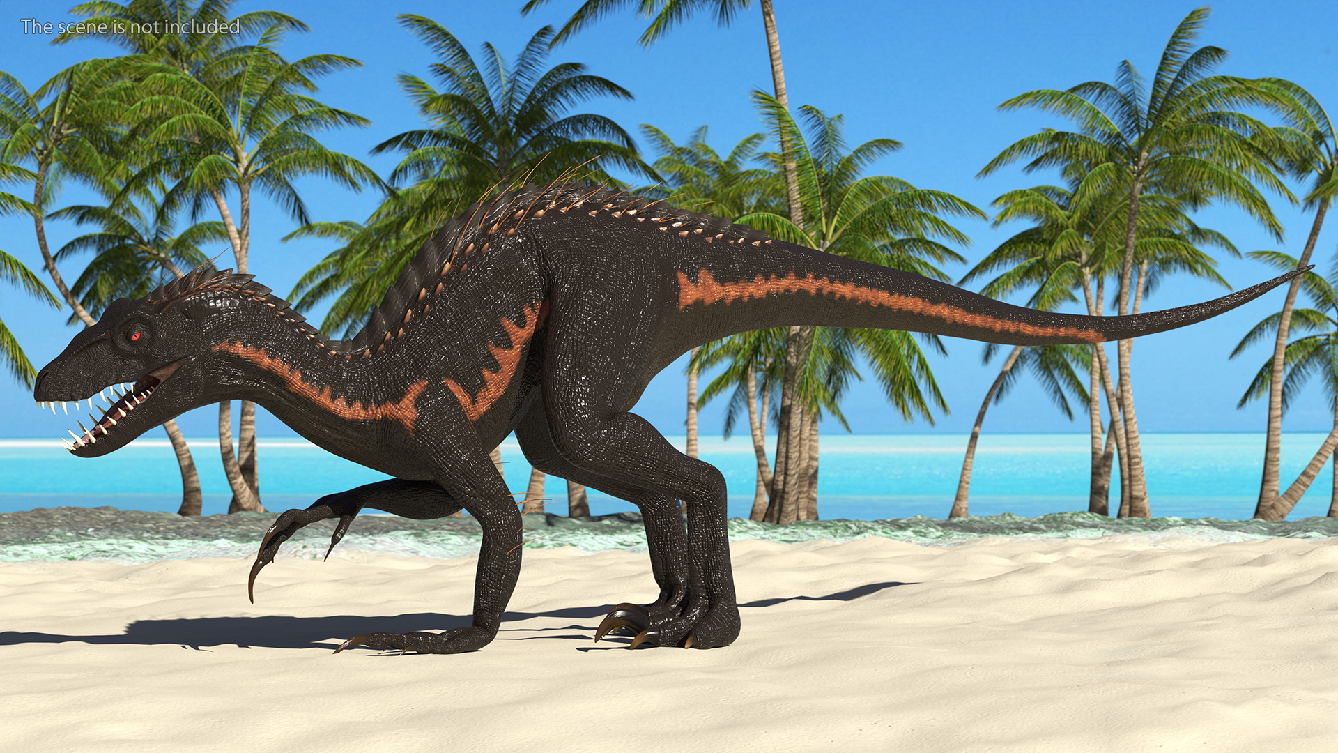 3D Indoraptor Rigged for Cinema 4D