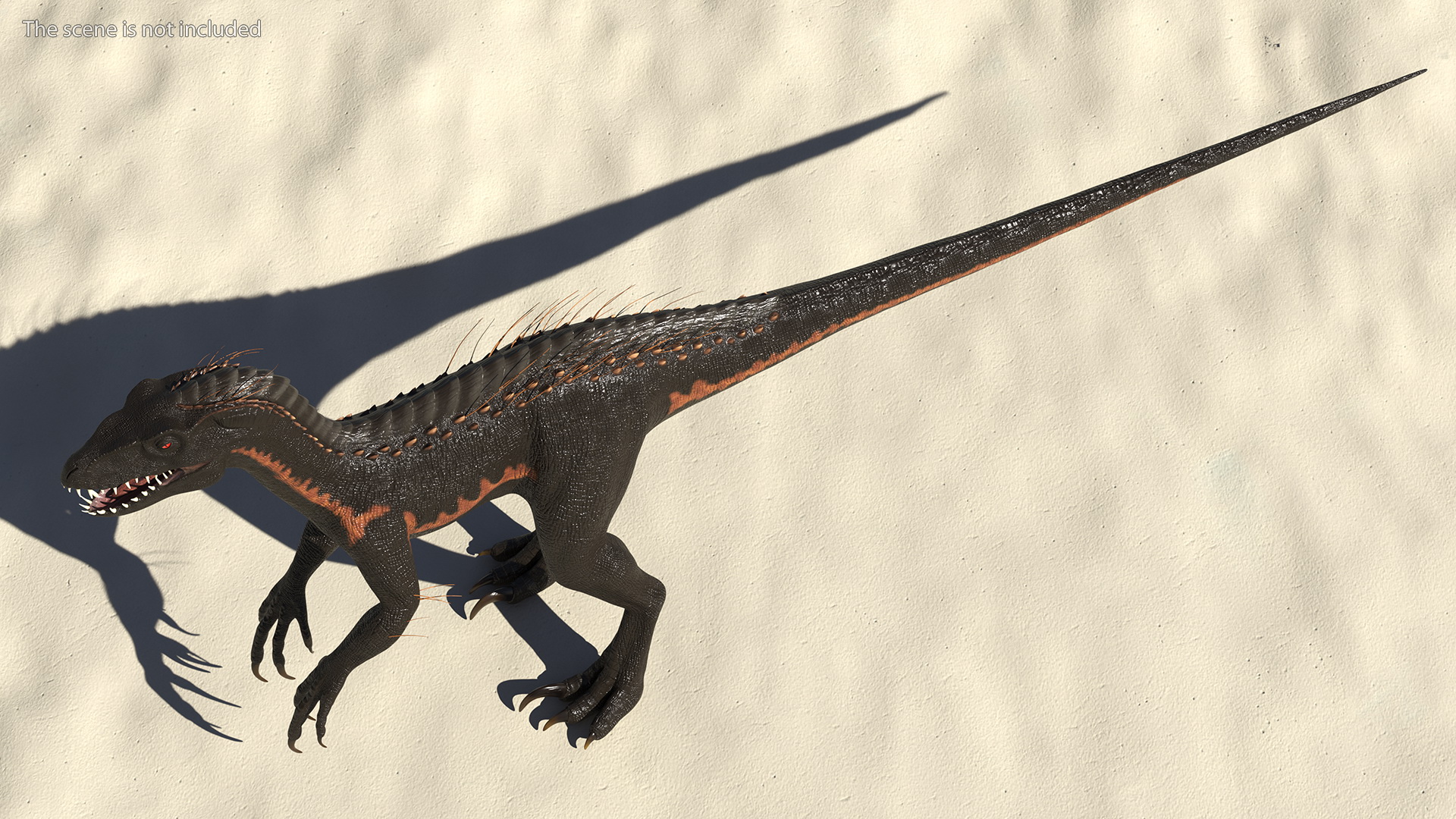 3D Indoraptor Rigged for Cinema 4D