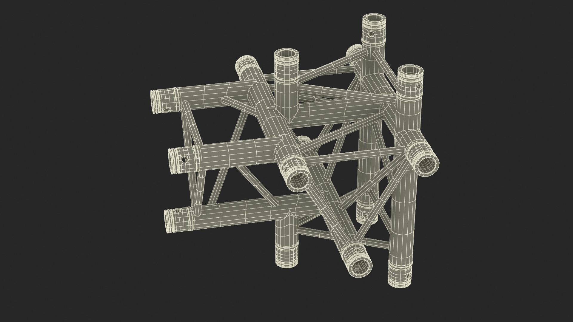 3D model Development Truss Modular