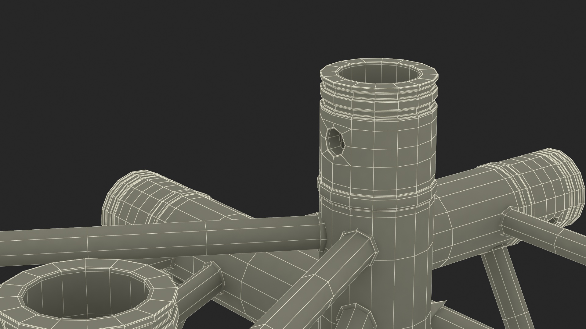 3D model Development Truss Modular