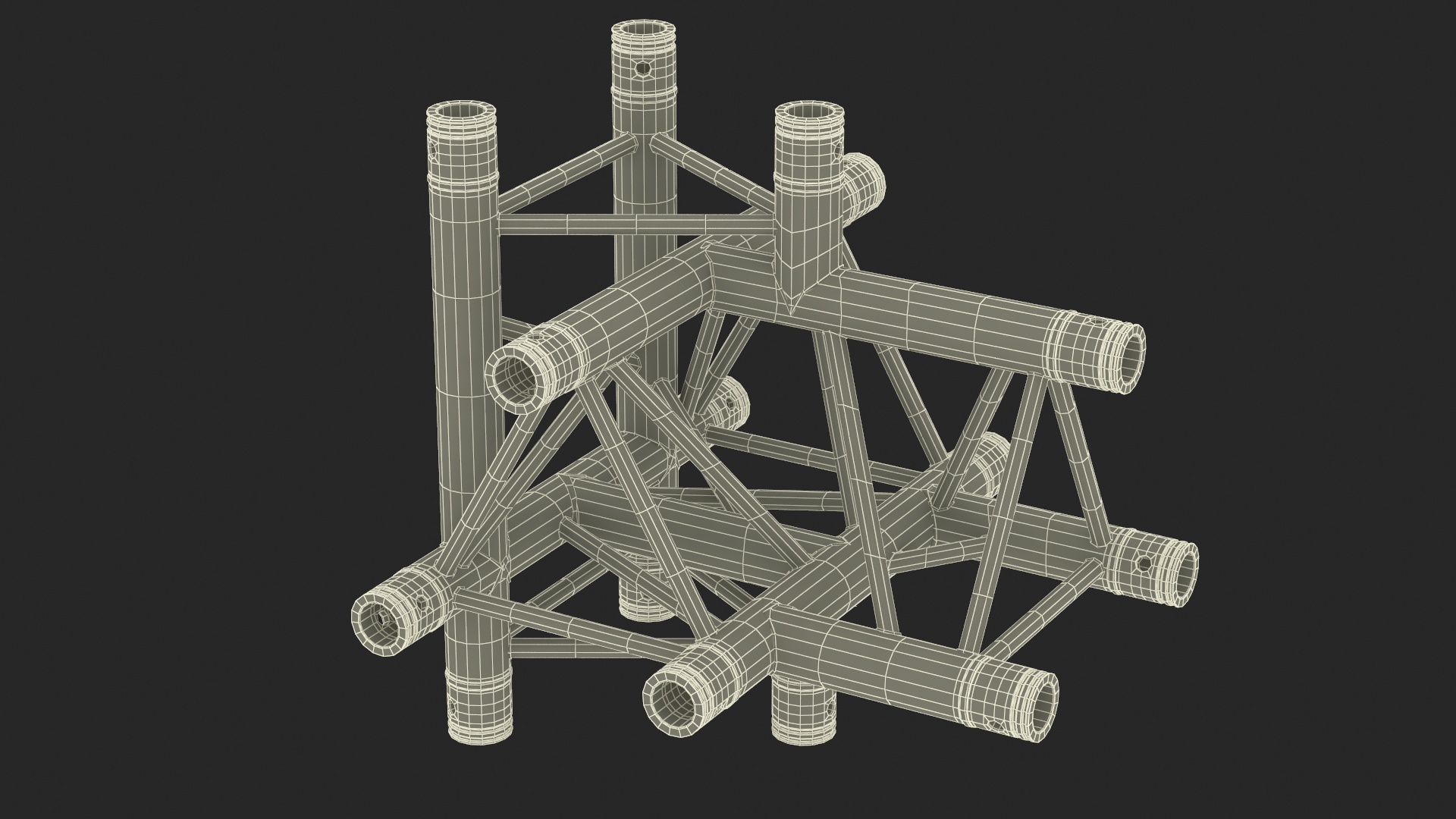 3D model Development Truss Modular