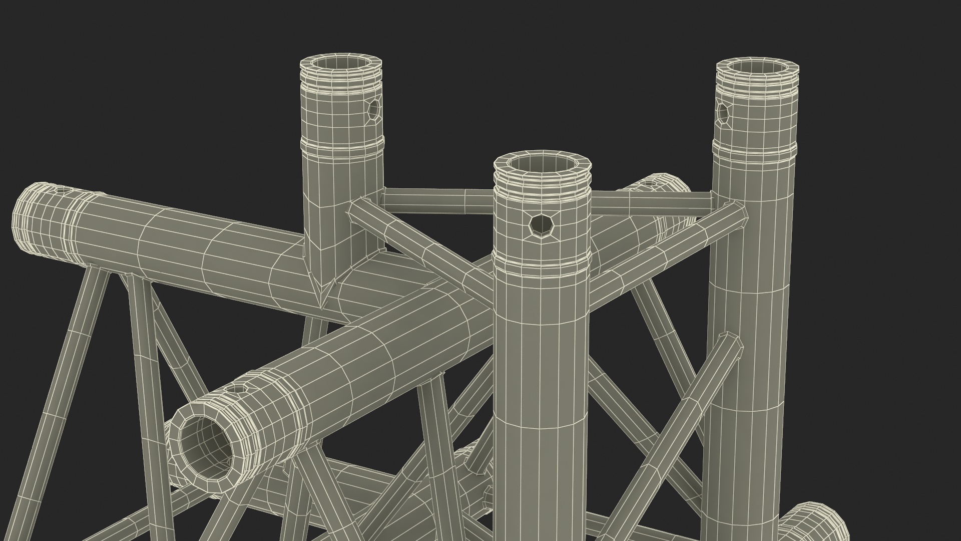 3D model Development Truss Modular