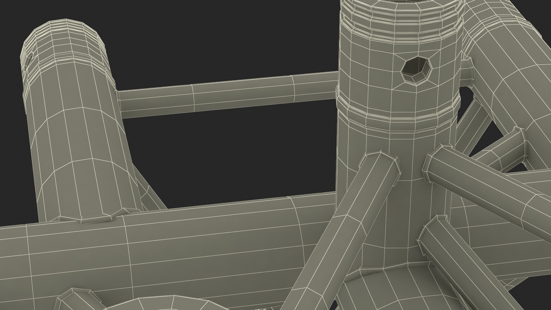 3D model Development Truss Modular