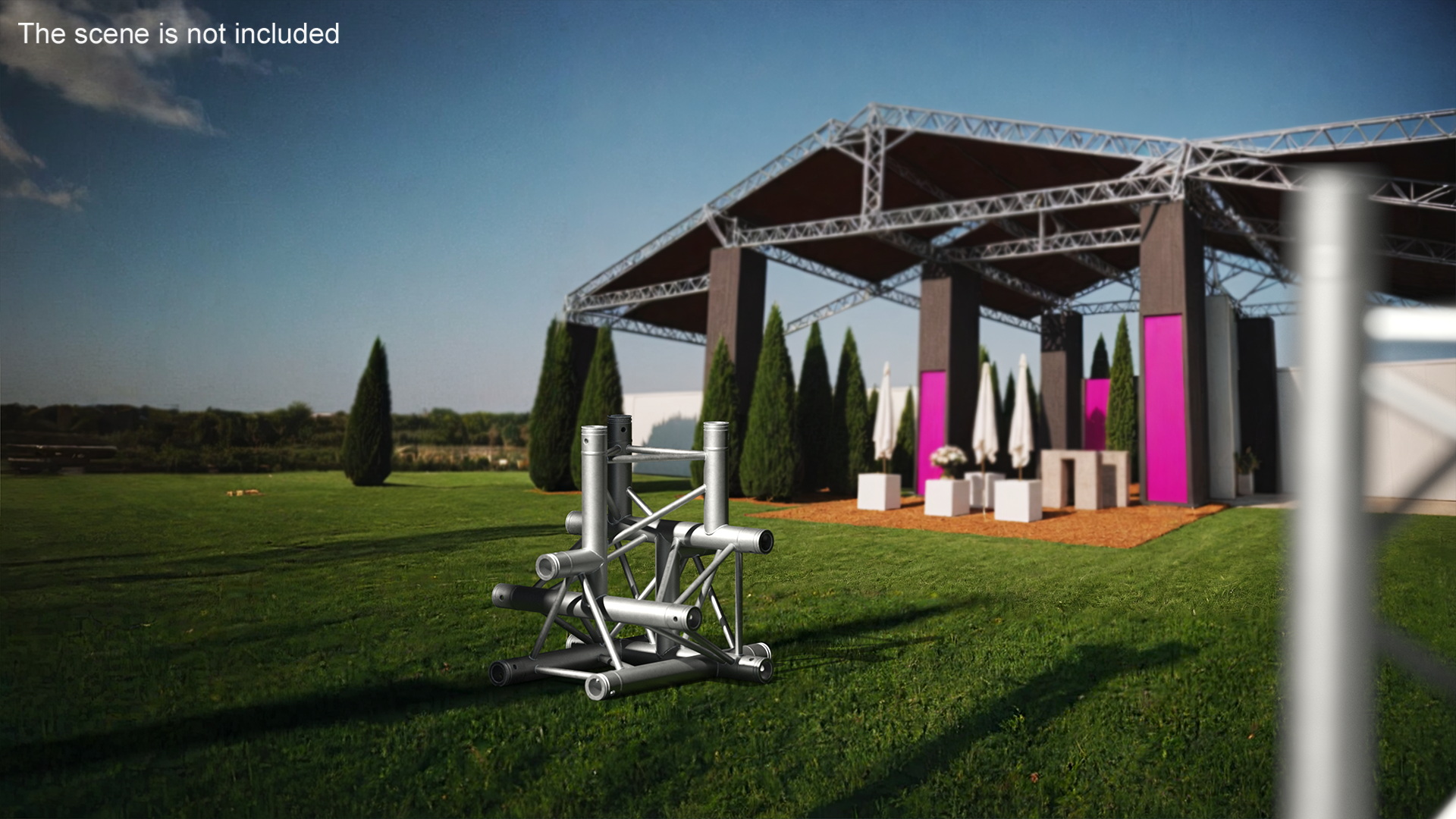 3D model Development Truss Modular