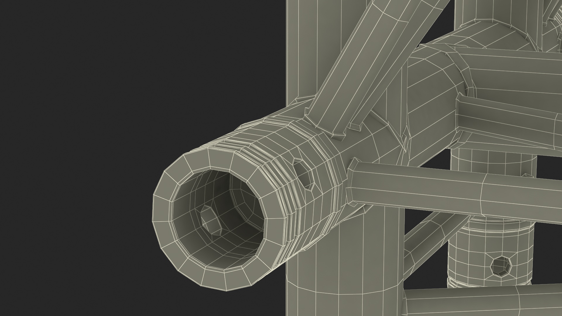3D model Development Truss Modular