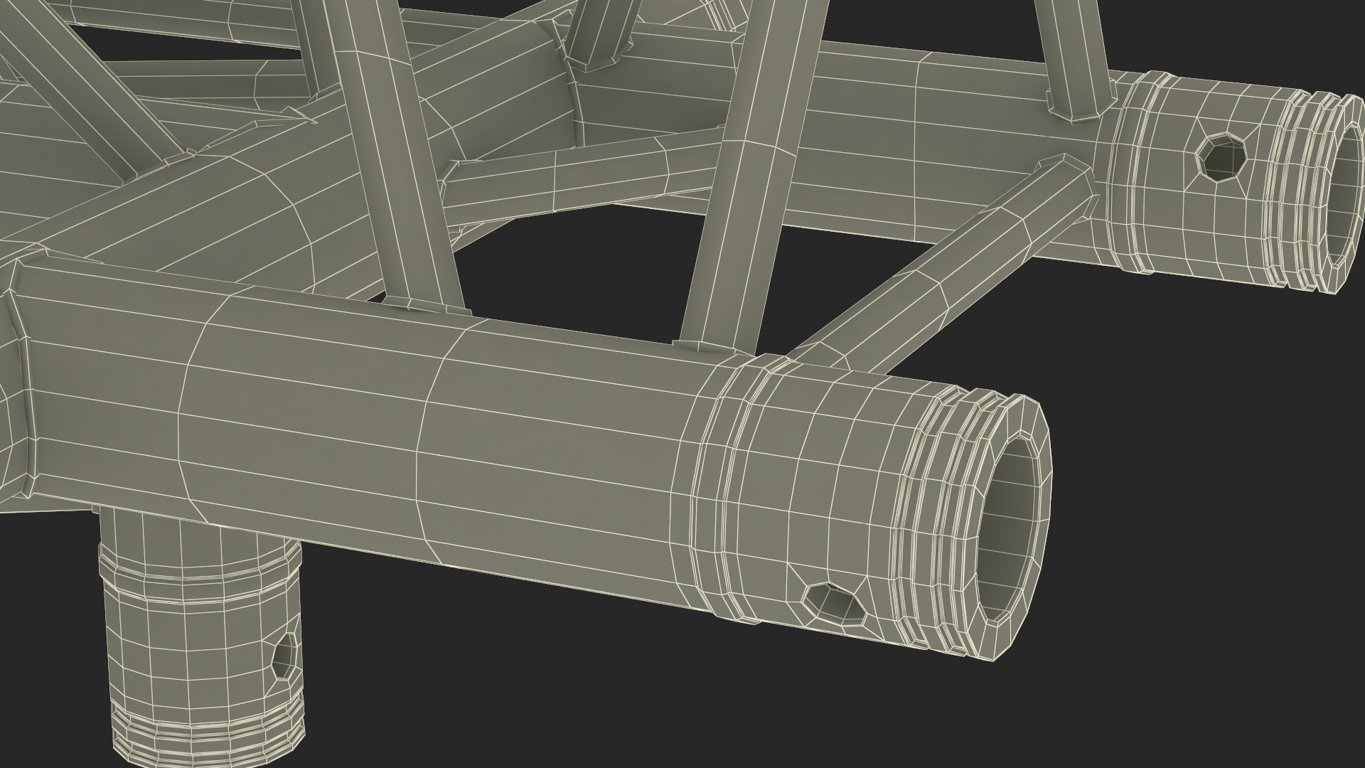3D model Development Truss Modular