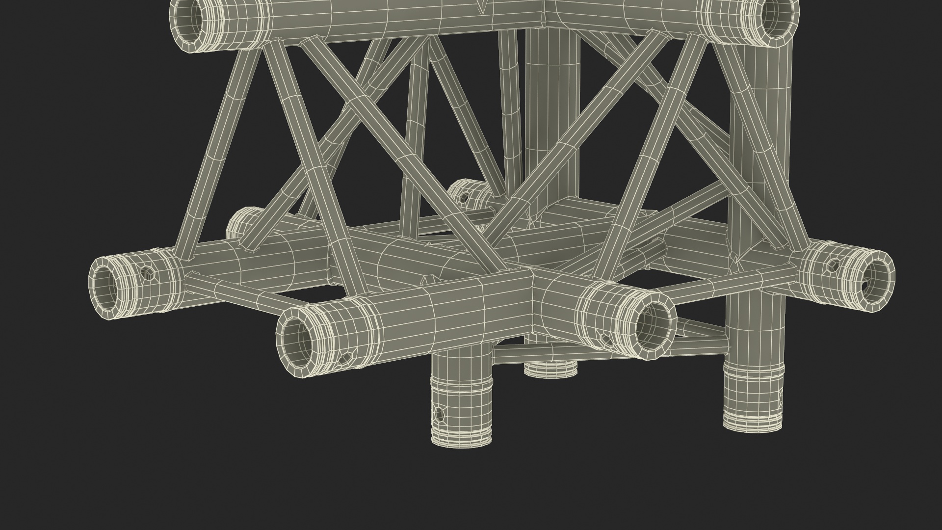 3D model Development Truss Modular