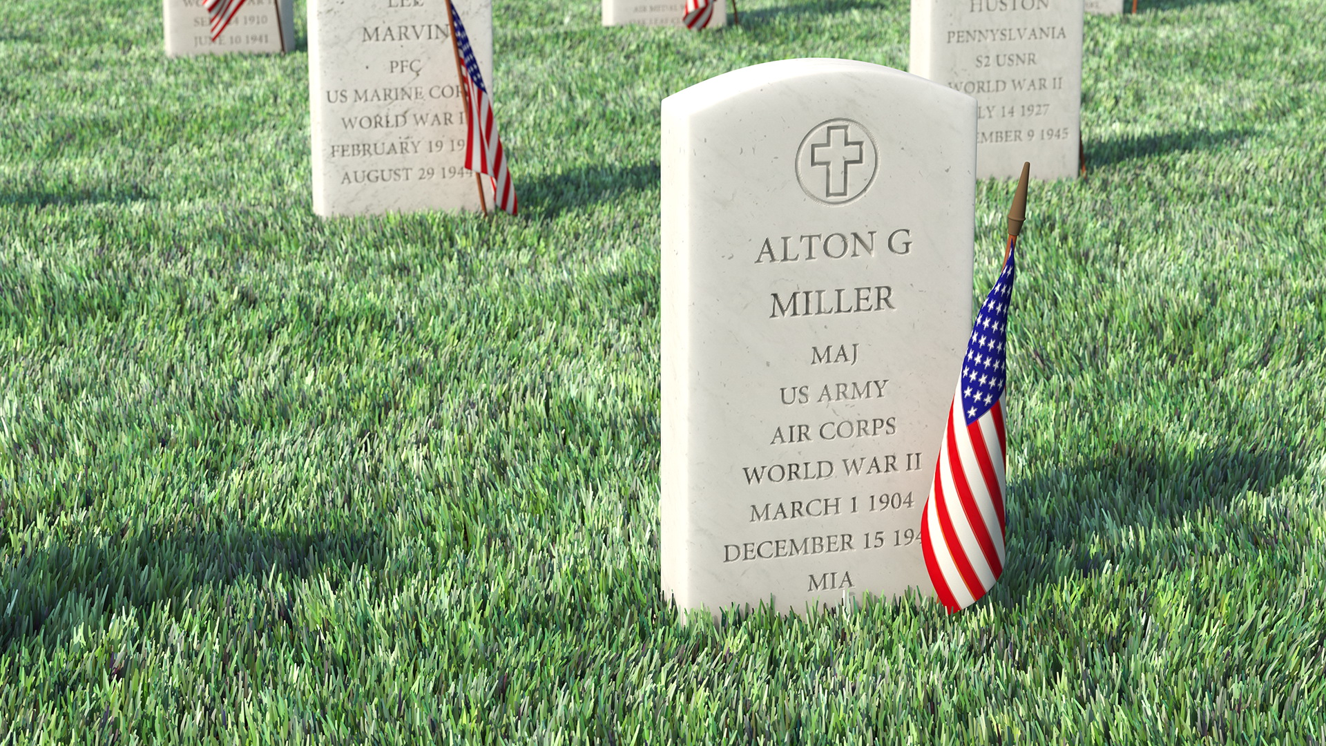 Graveyard World War Heroes 5x5 Fur 3D model