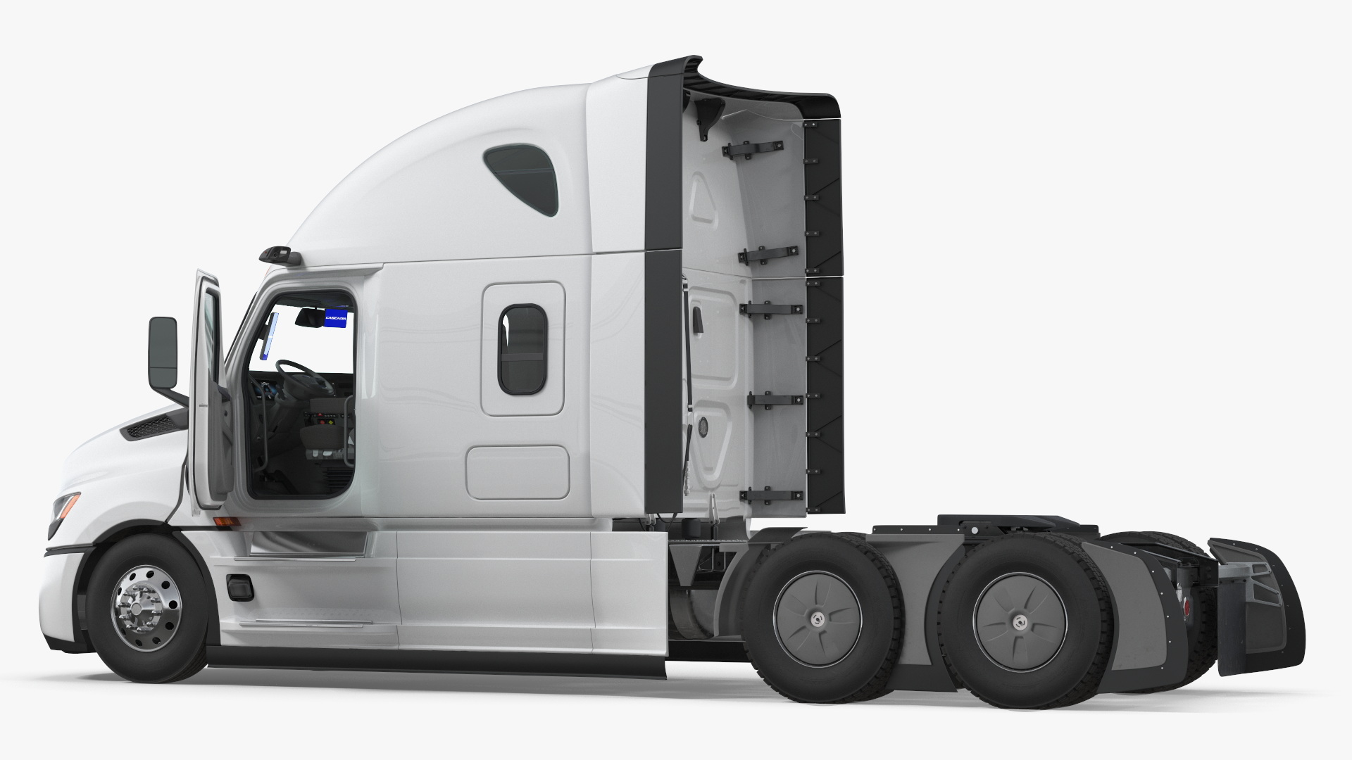 Freightliner Cascadia 2025 Semi Truck with Box Trailer - view 7