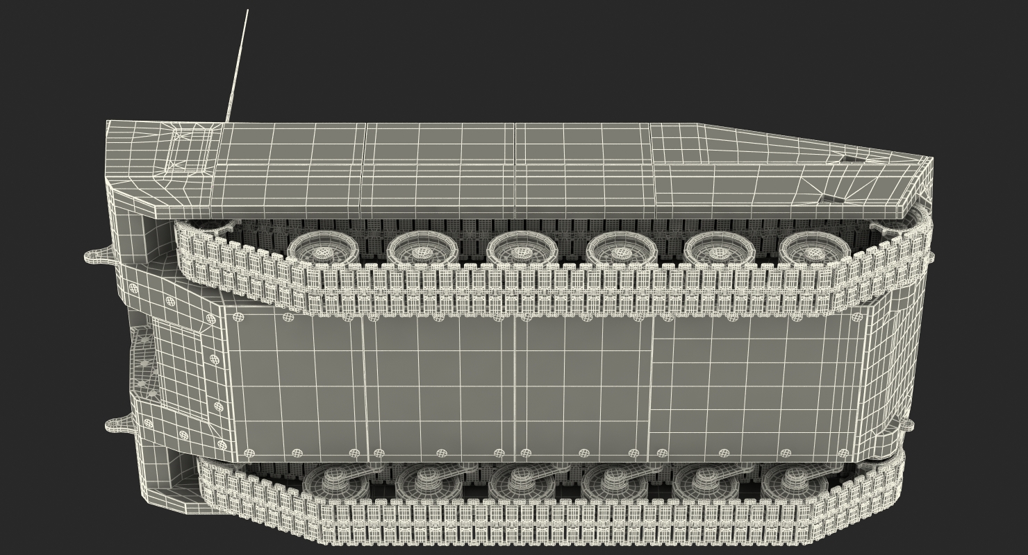3D KF41 Lynx Command Variant Dirty Rigged model