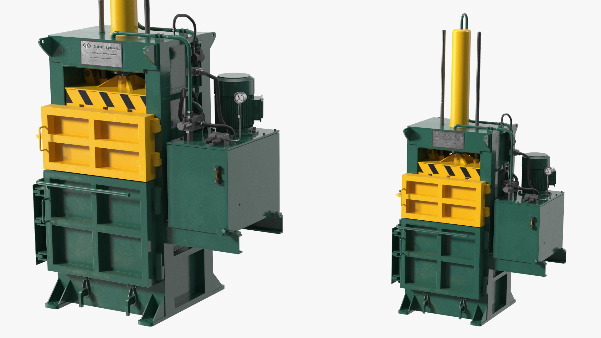 3D Bailing Machine Green