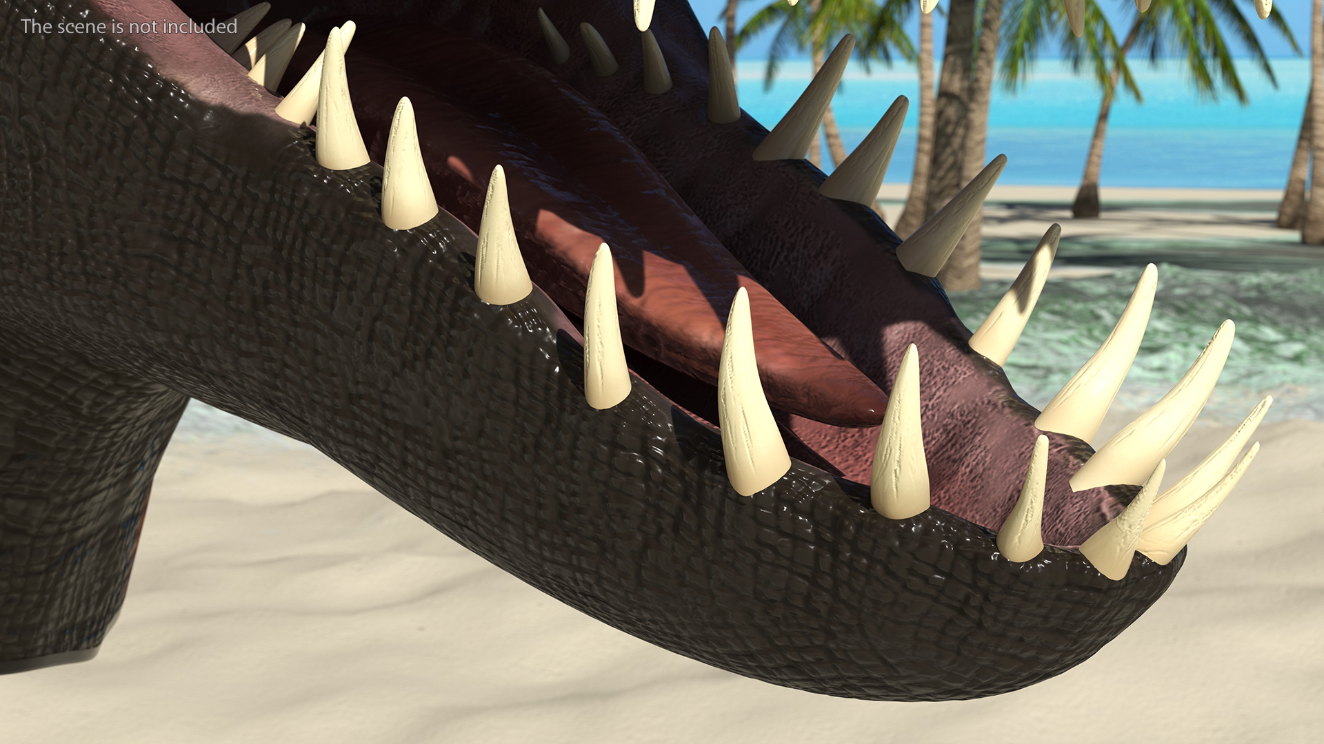 3D model Indoraptor Head