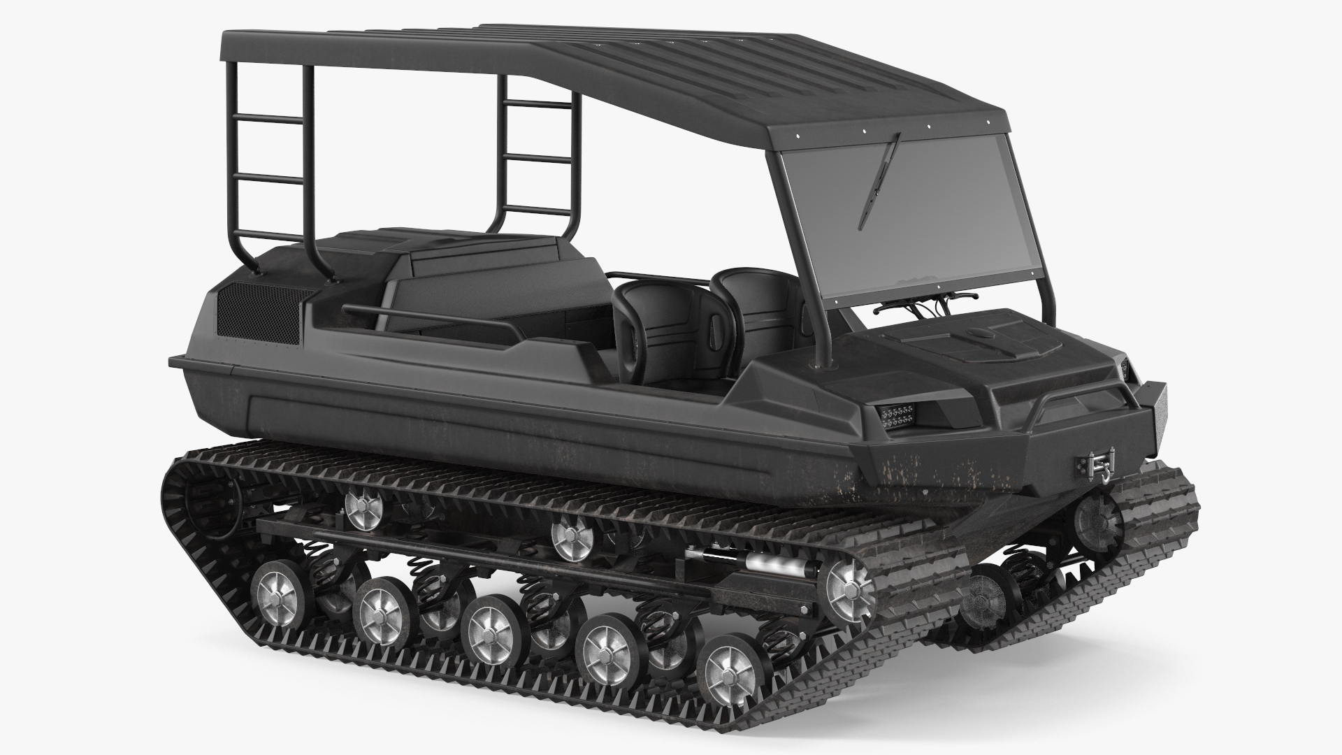 3D model All Terrain Vehicle Dirty