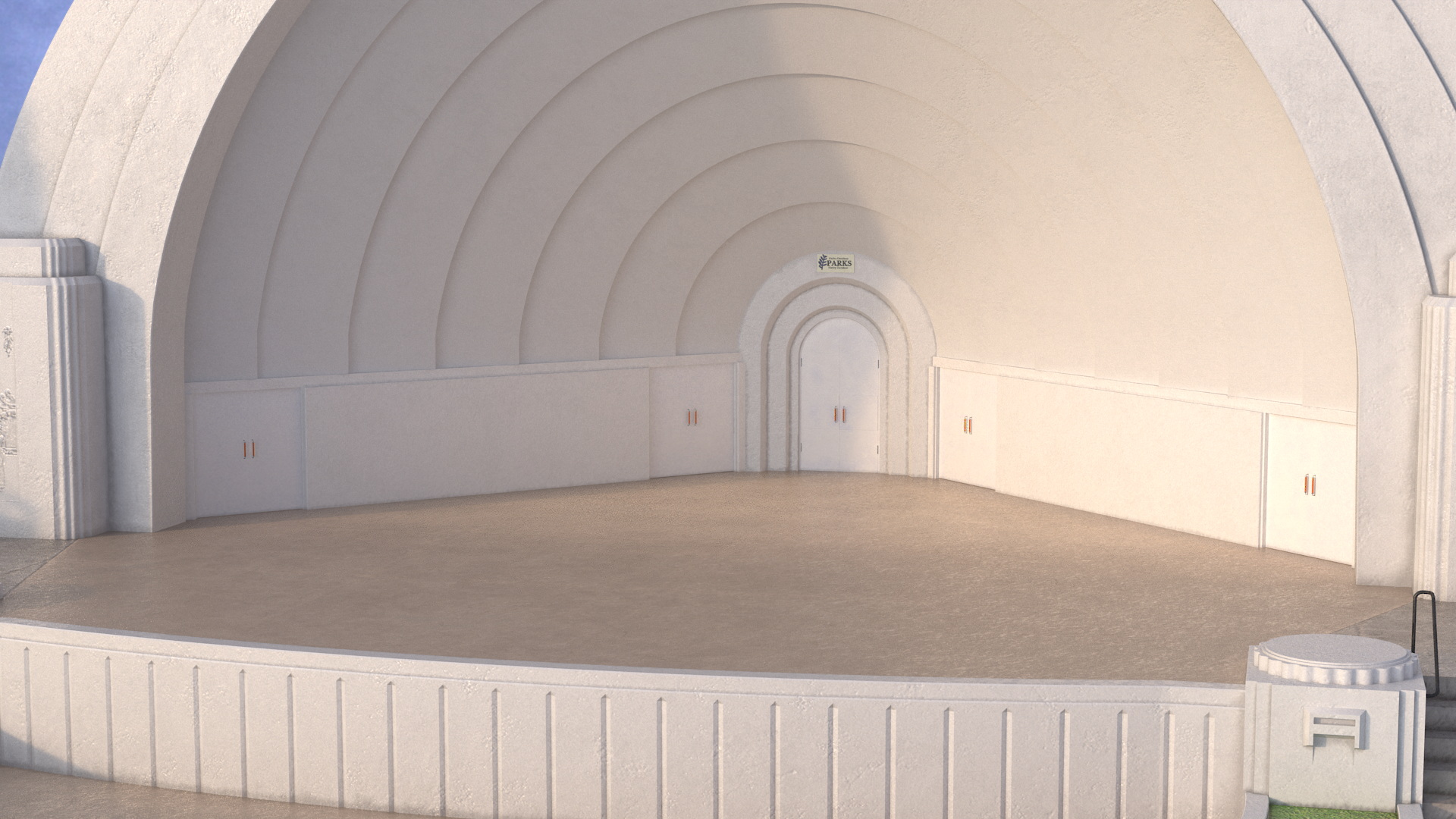 3D Washington Park Band Shell