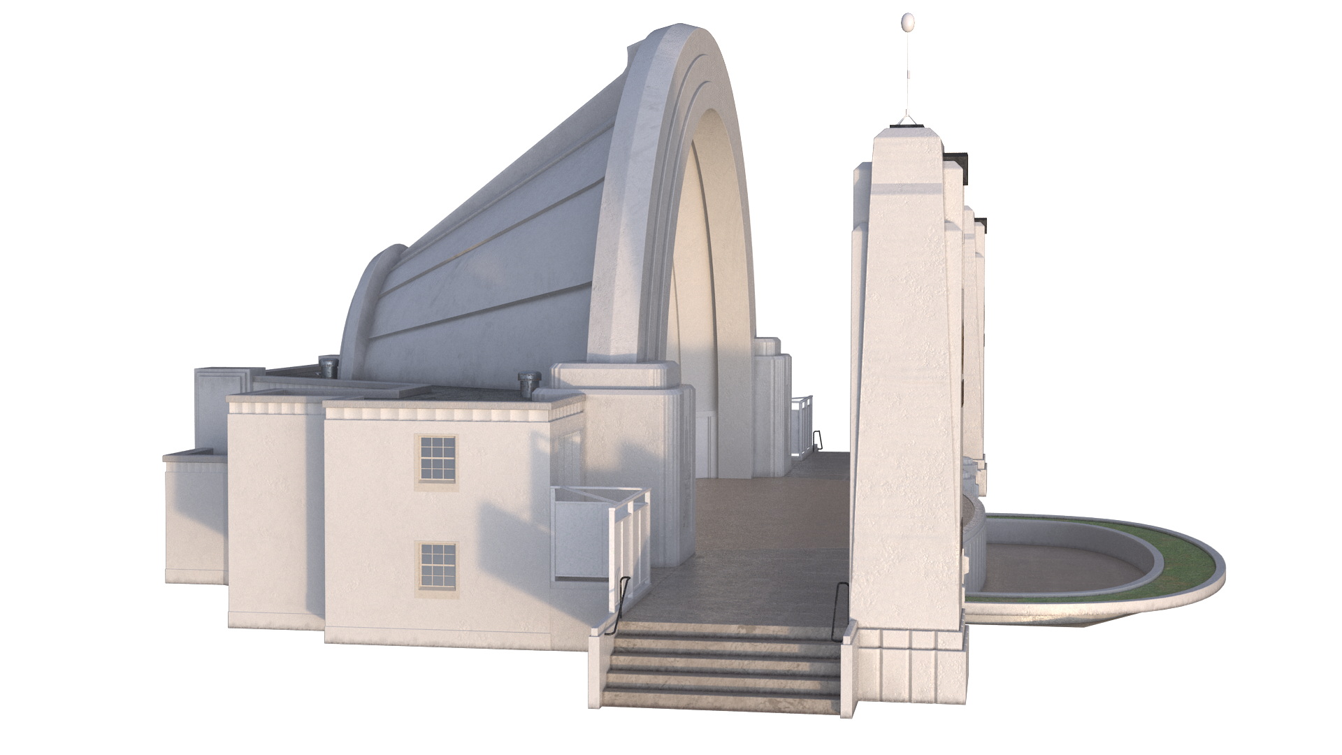 3D Washington Park Band Shell