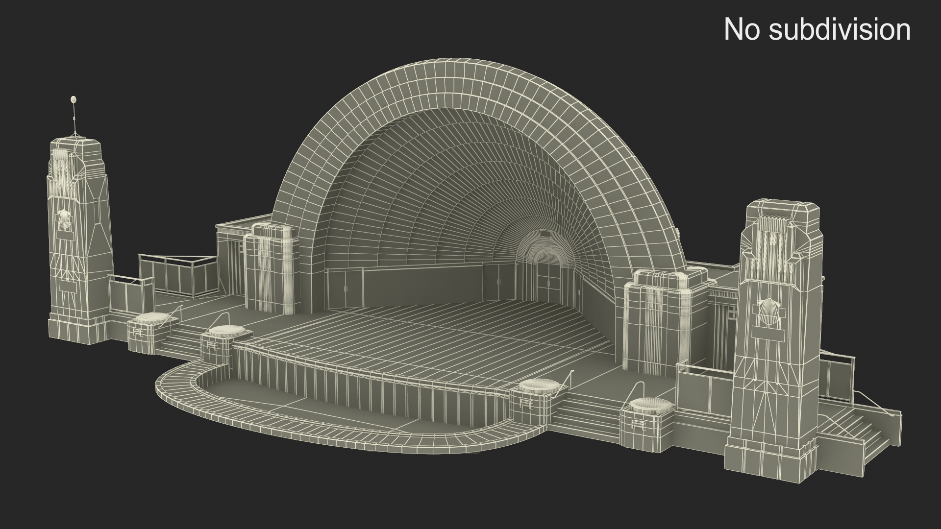 3D Washington Park Band Shell