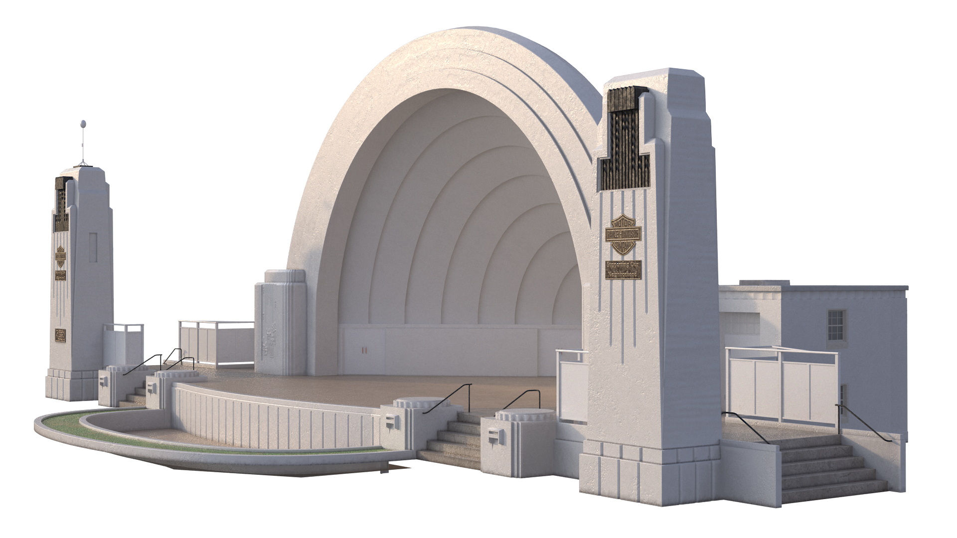 3D Washington Park Band Shell