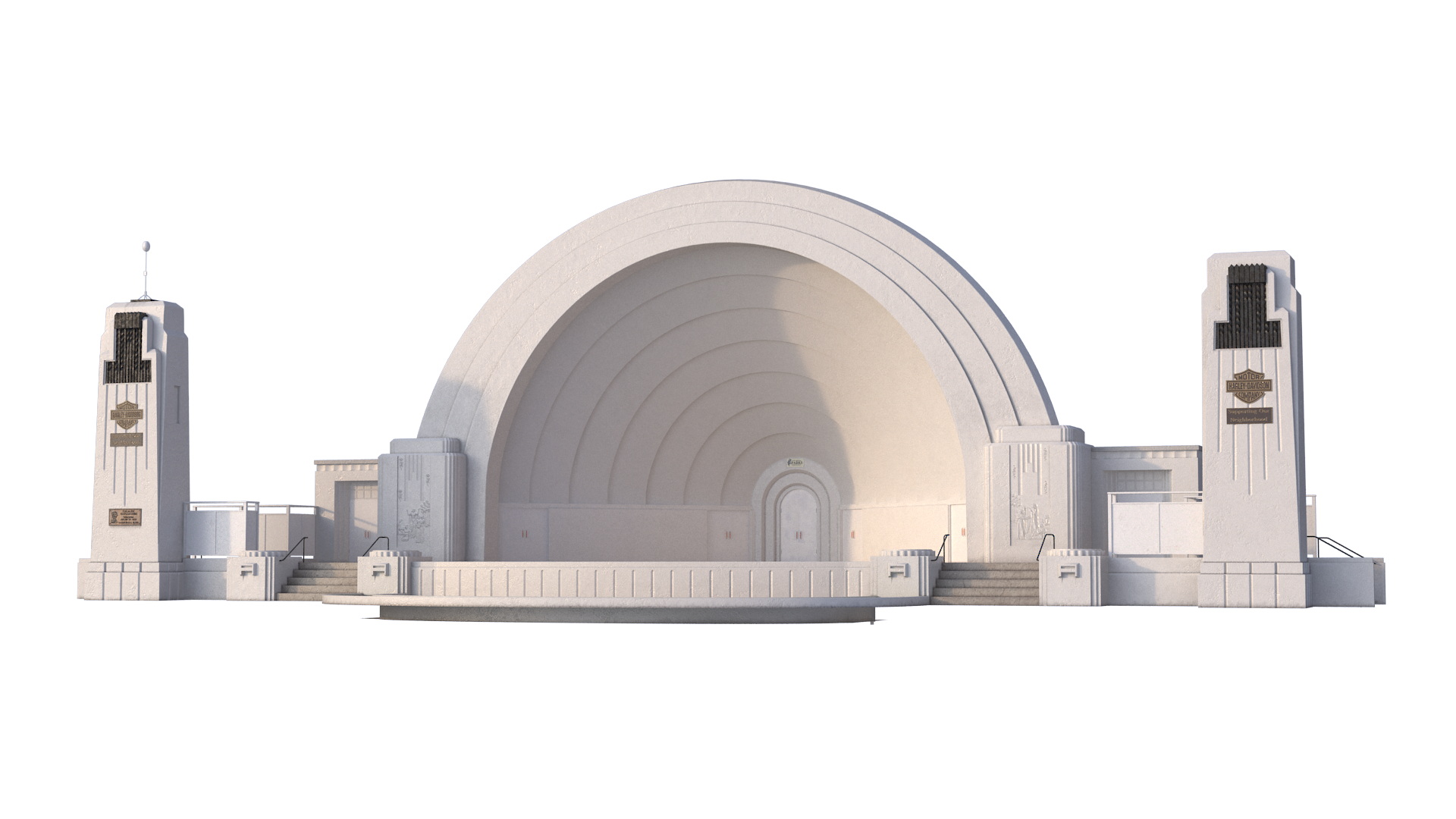 3D Washington Park Band Shell