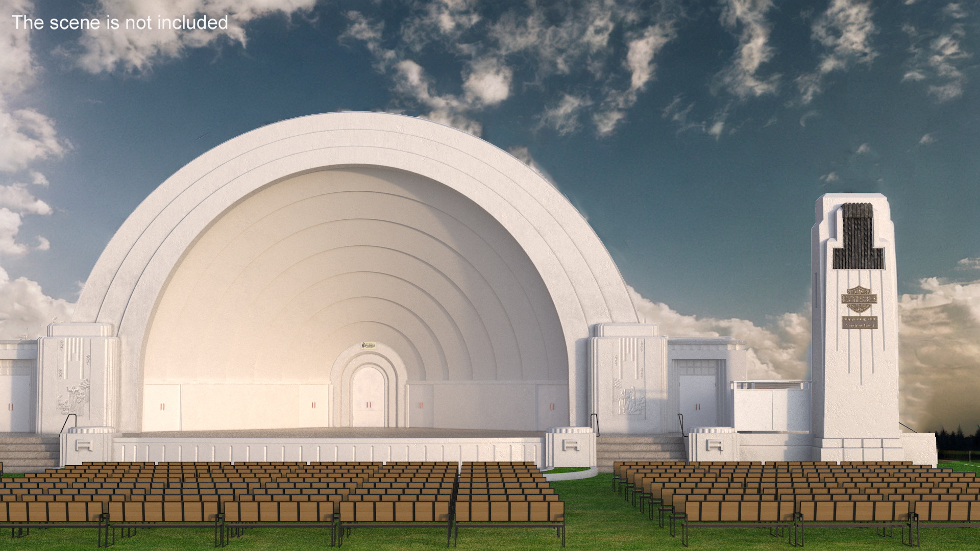 3D Washington Park Band Shell